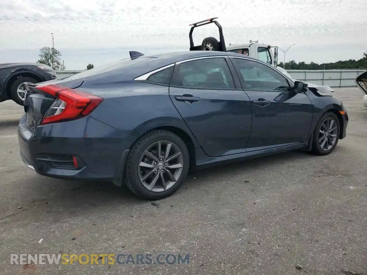 3 Photograph of a damaged car 19XFC1F38ME007588 HONDA CIVIC 2021
