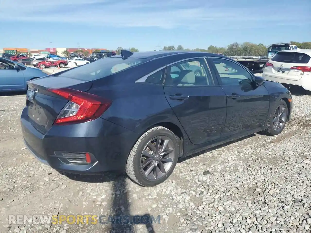 3 Photograph of a damaged car 19XFC1F38ME008515 HONDA CIVIC 2021