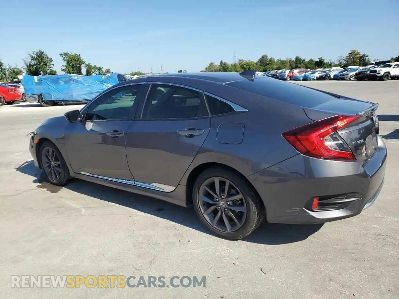 2 Photograph of a damaged car 19XFC1F38ME008790 HONDA CIVIC 2021