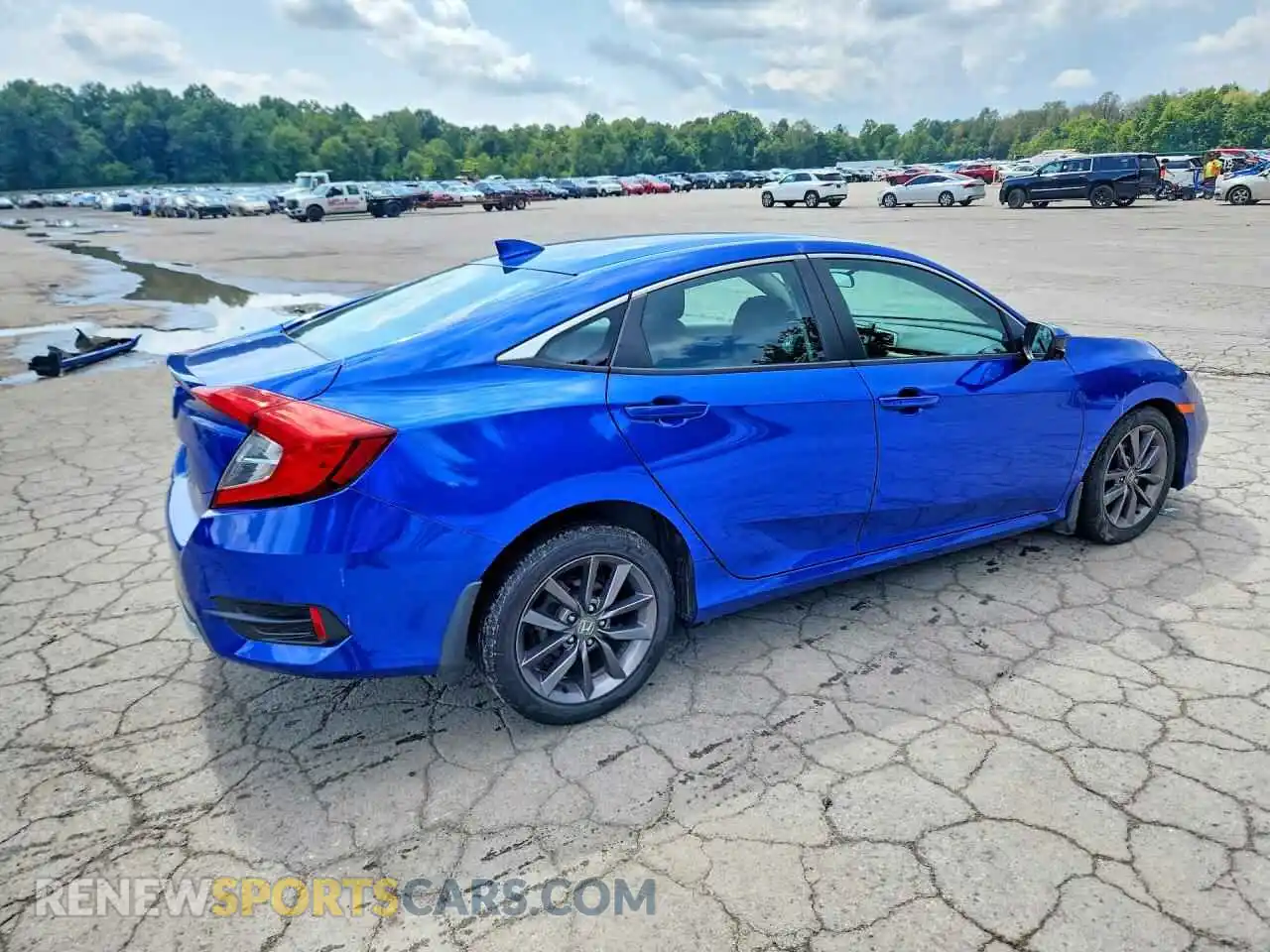 3 Photograph of a damaged car 19XFC1F38ME009132 HONDA CIVIC 2021