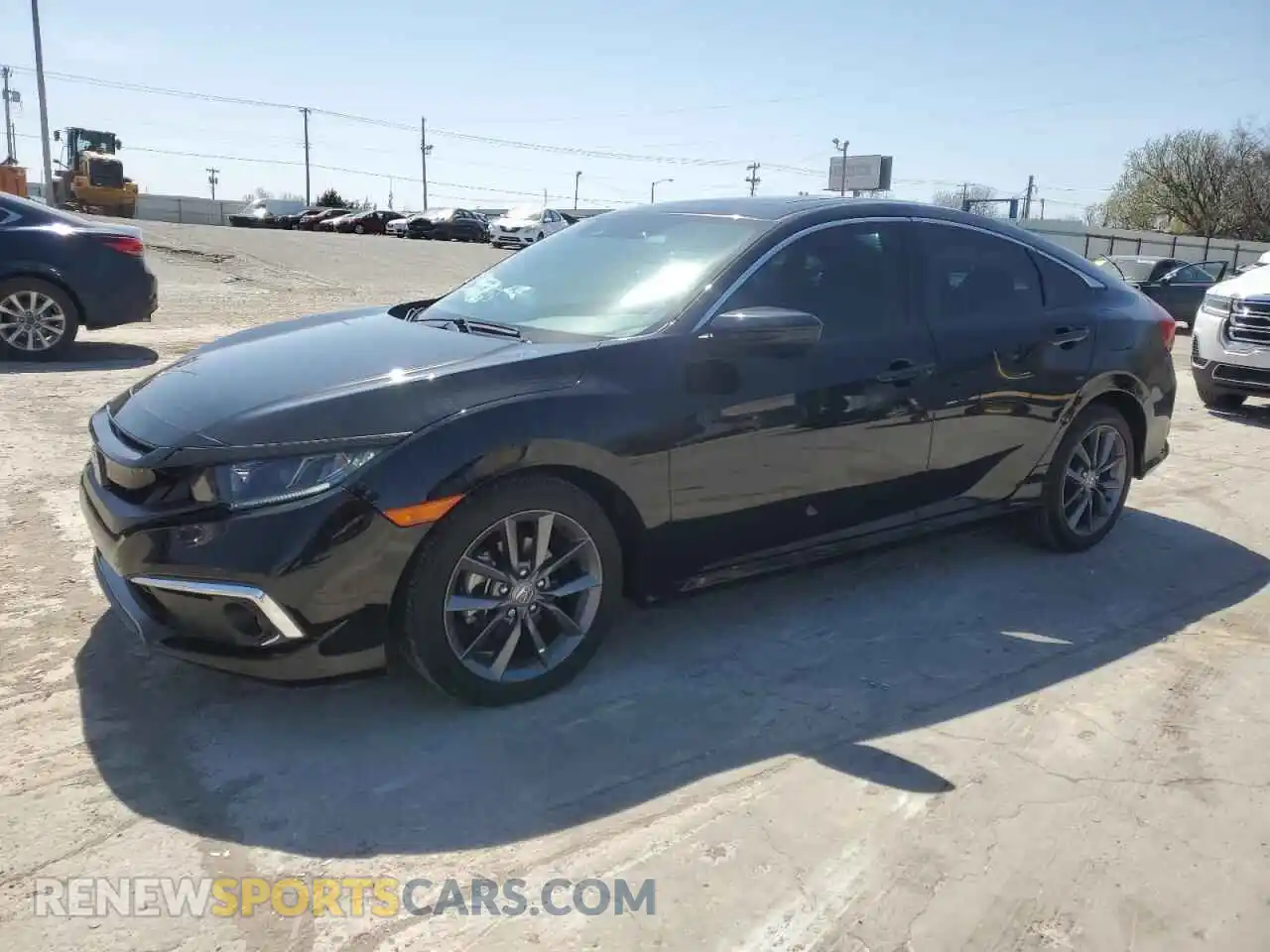 1 Photograph of a damaged car 19XFC1F38ME013214 HONDA CIVIC 2021