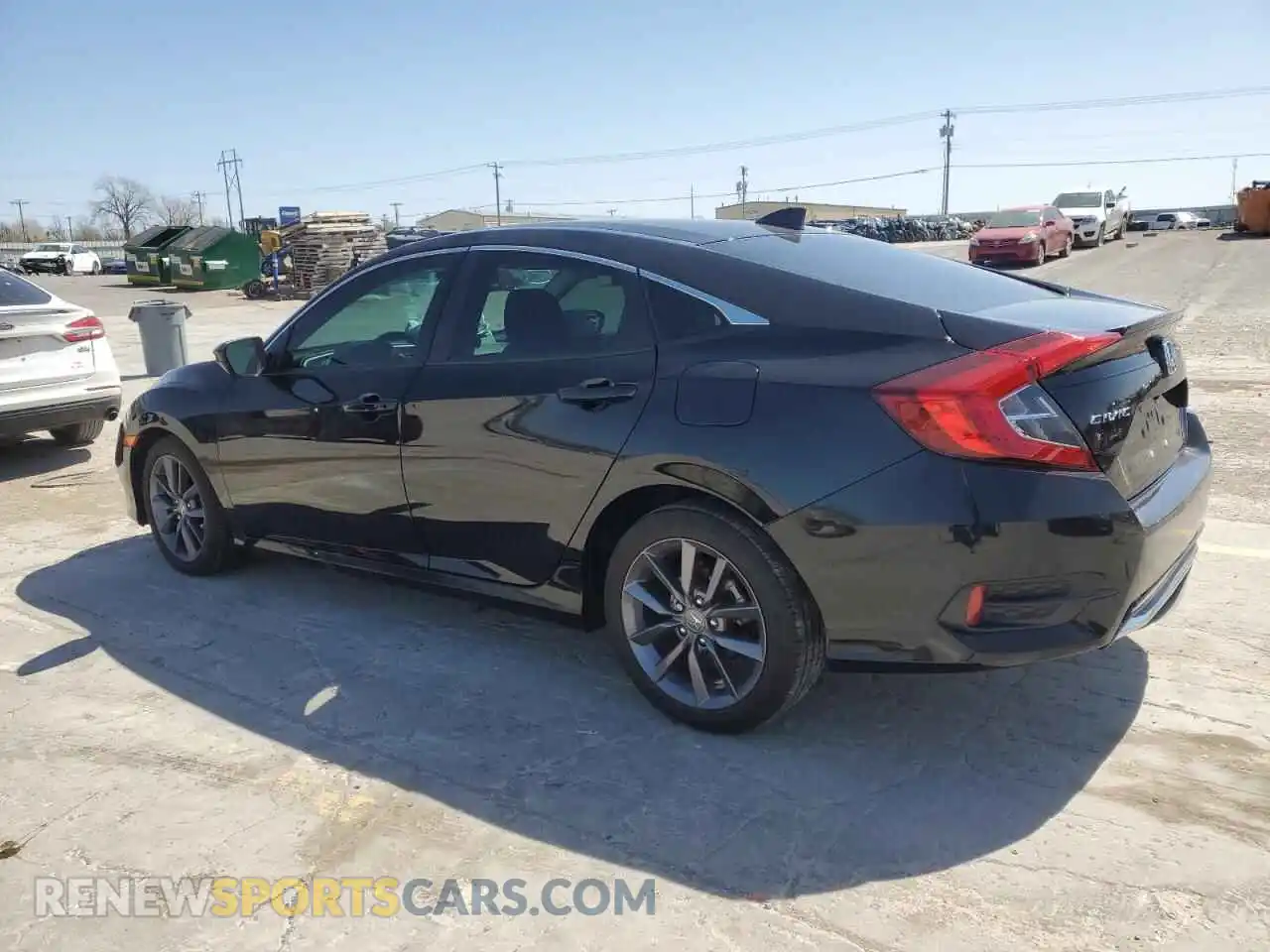 2 Photograph of a damaged car 19XFC1F38ME013214 HONDA CIVIC 2021