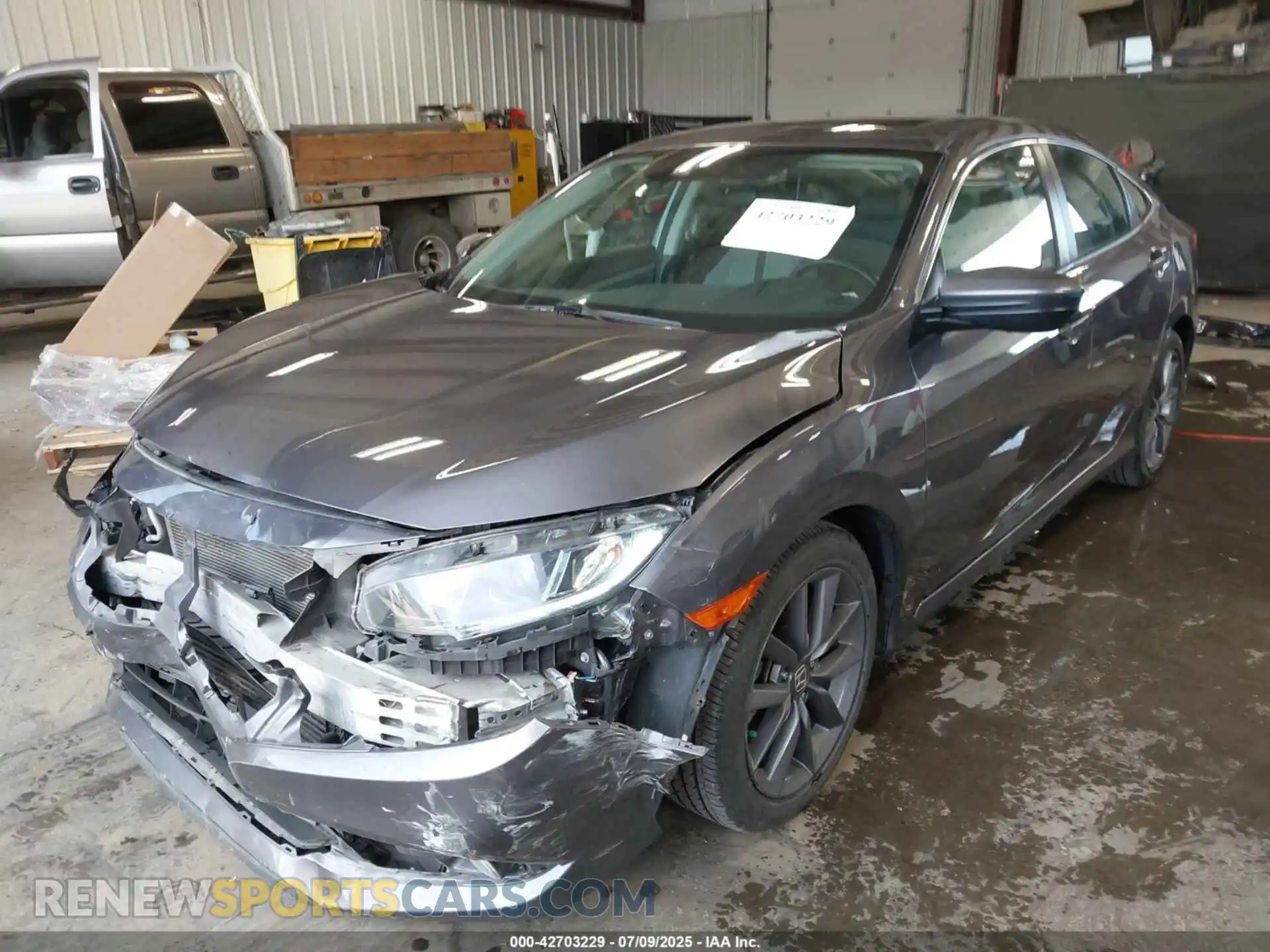 2 Photograph of a damaged car 19XFC1F38ME204146 HONDA CIVIC 2021