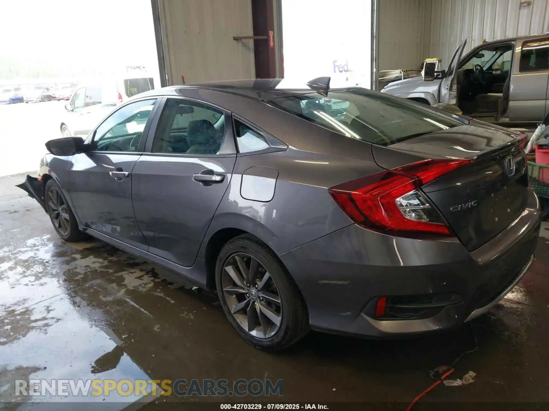 3 Photograph of a damaged car 19XFC1F38ME204146 HONDA CIVIC 2021