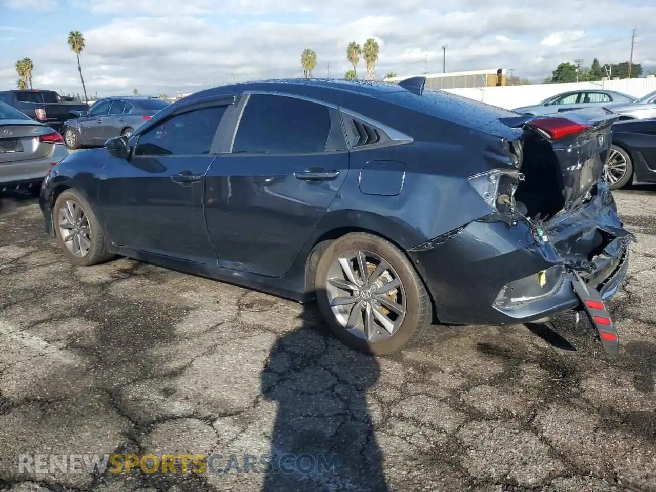 2 Photograph of a damaged car 19XFC1F38ME208441 HONDA CIVIC 2021