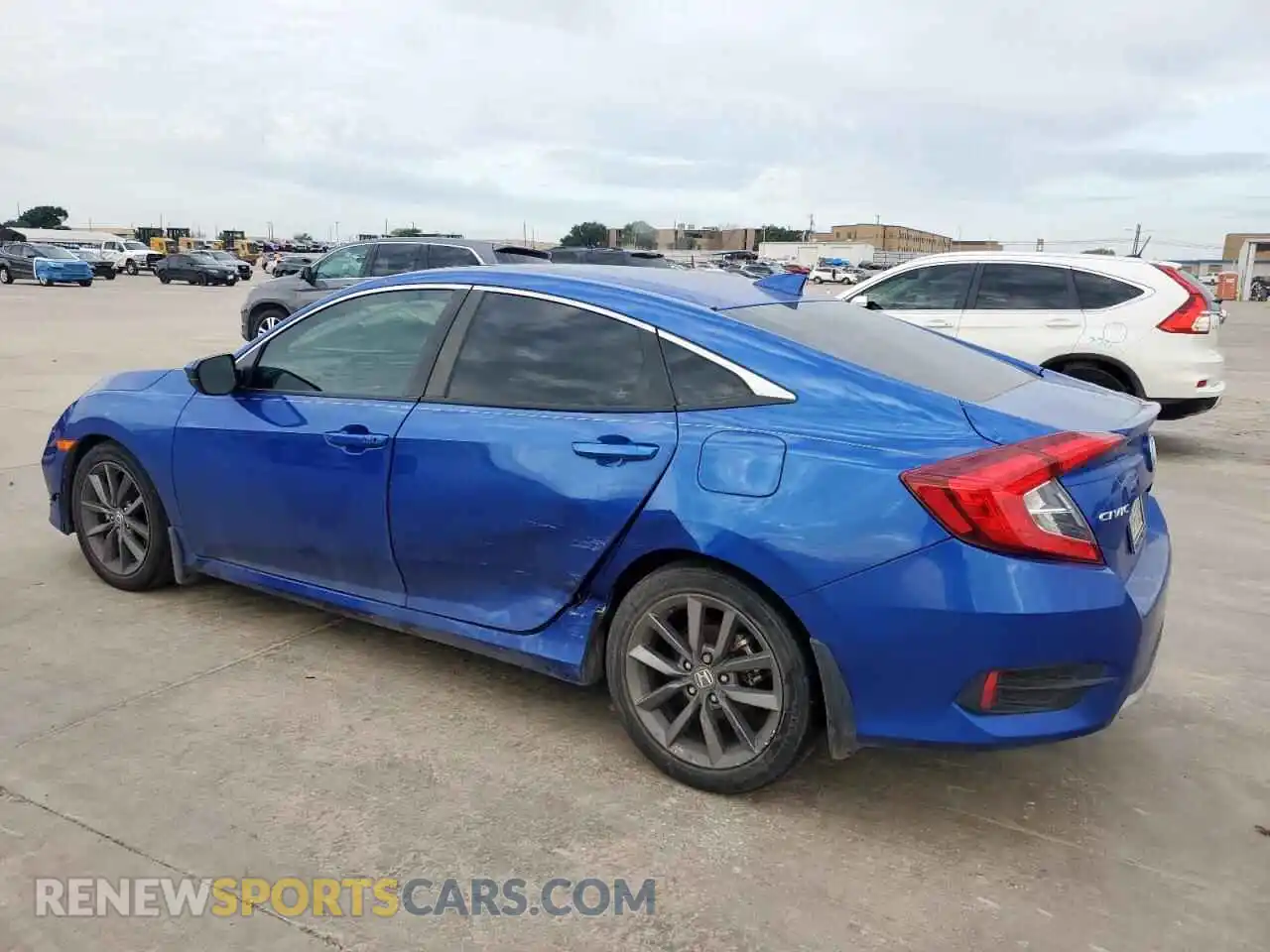 2 Photograph of a damaged car 19XFC1F39ME003646 HONDA CIVIC 2021