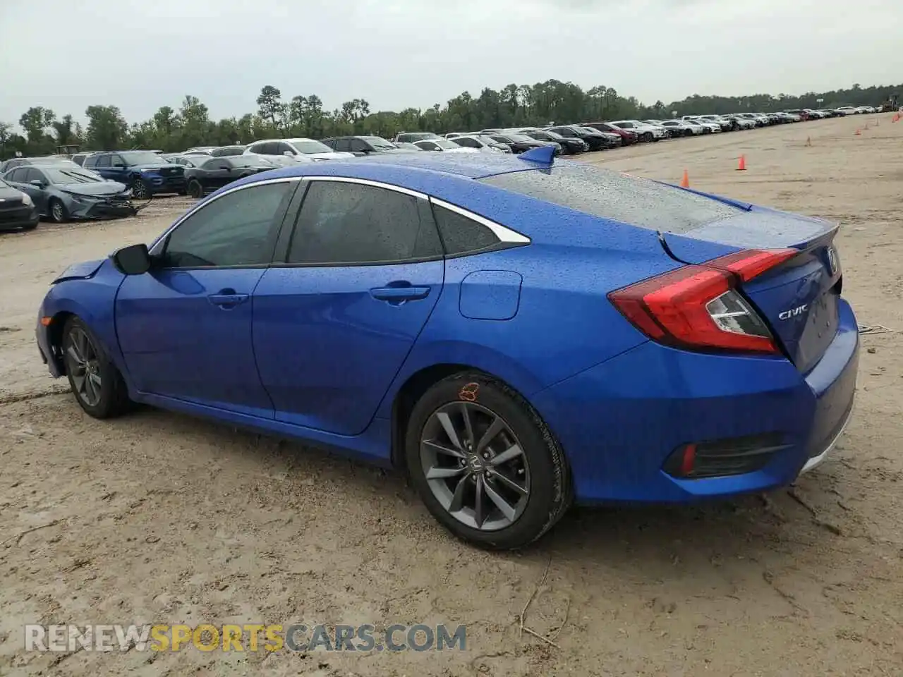 2 Photograph of a damaged car 19XFC1F39ME006157 HONDA CIVIC 2021