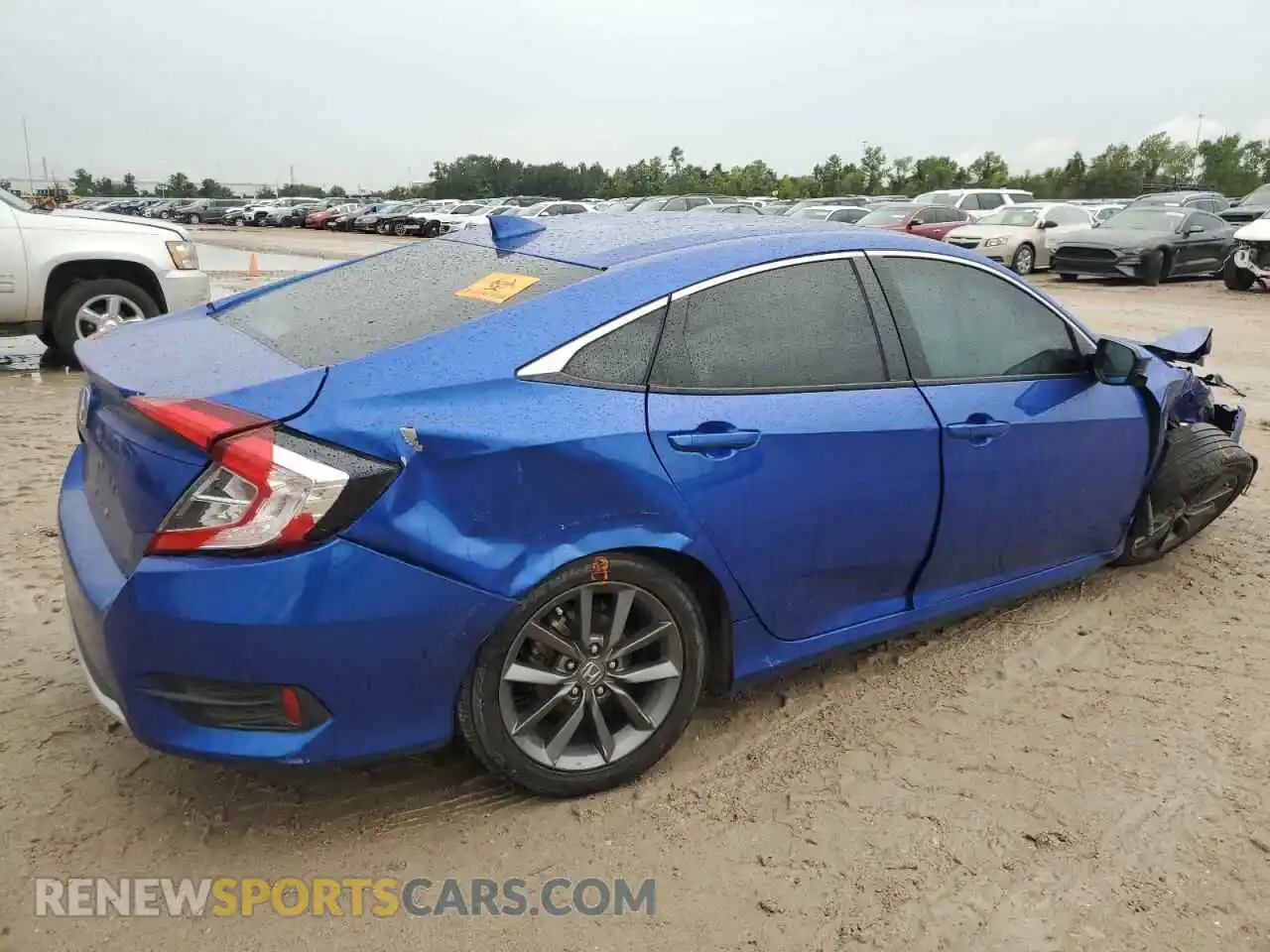 3 Photograph of a damaged car 19XFC1F39ME006157 HONDA CIVIC 2021