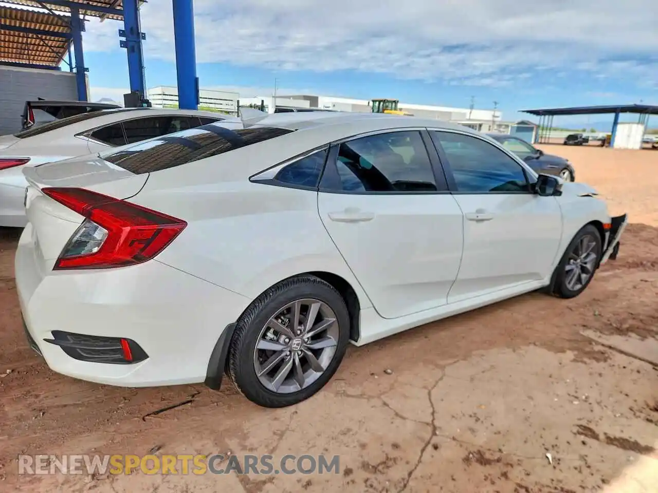 3 Photograph of a damaged car 19XFC1F39ME007213 HONDA CIVIC 2021