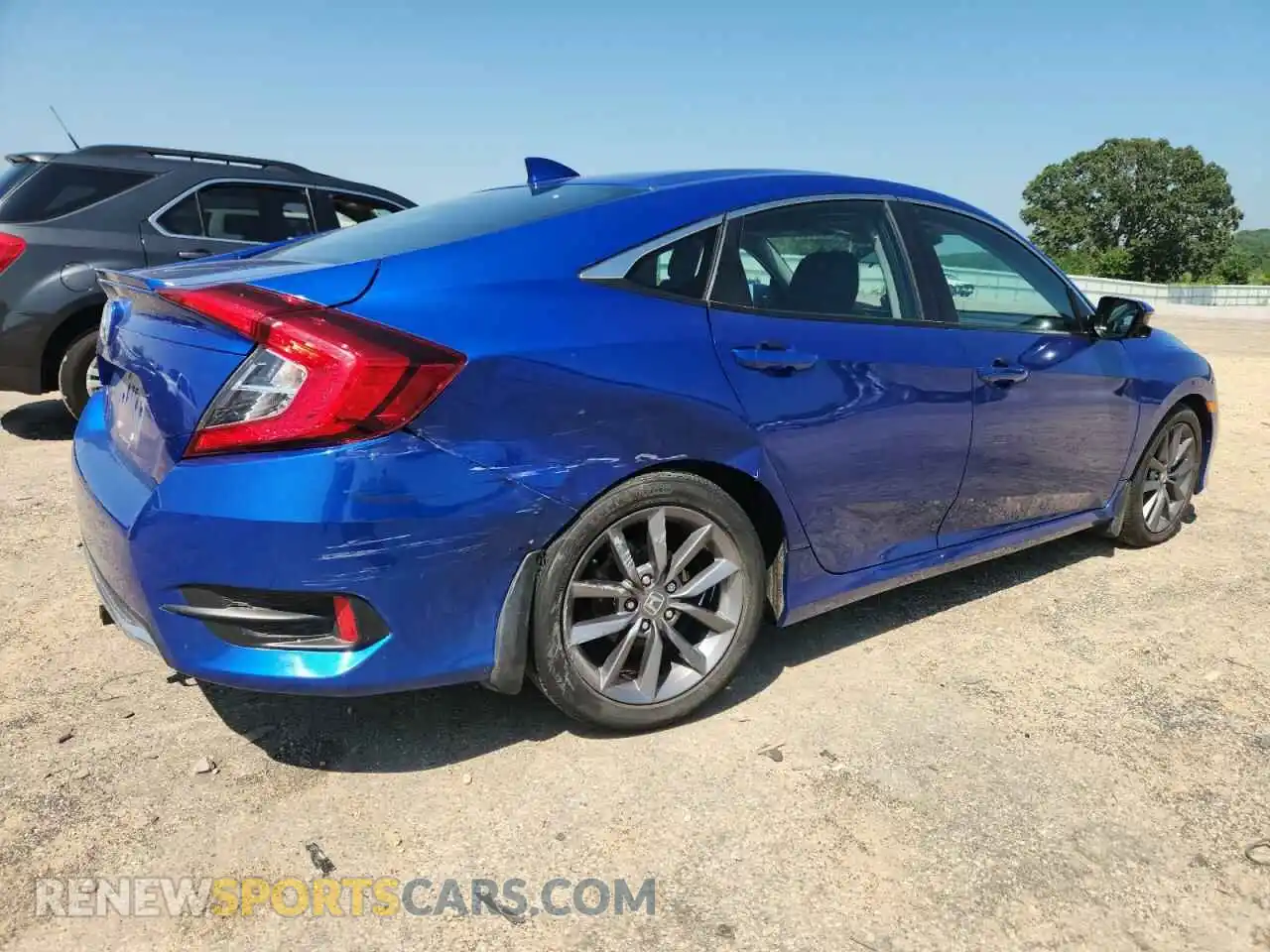 3 fotografías del automóvil dañado 19XFC1F39ME012749 HONDA CIVIC 2021