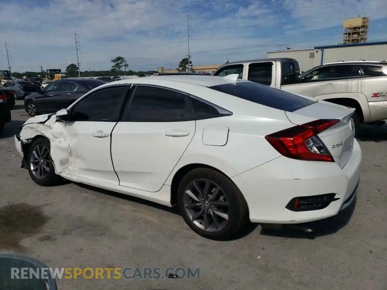 2 Photograph of a damaged car 19XFC1F39ME012816 HONDA CIVIC 2021