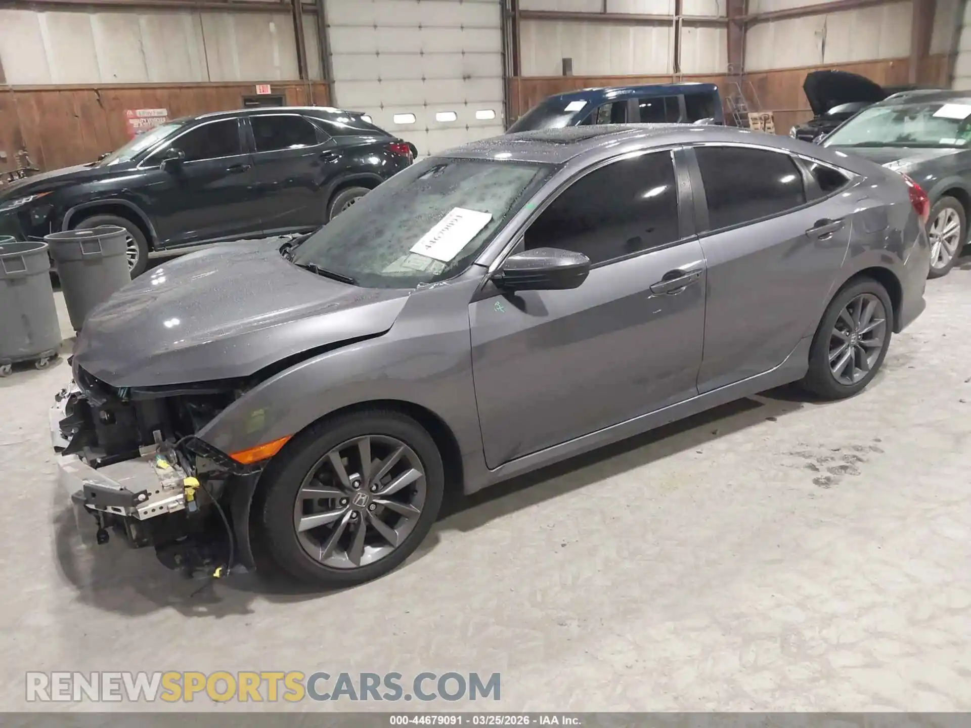 2 Photograph of a damaged car 19XFC1F39ME208089 HONDA CIVIC 2021