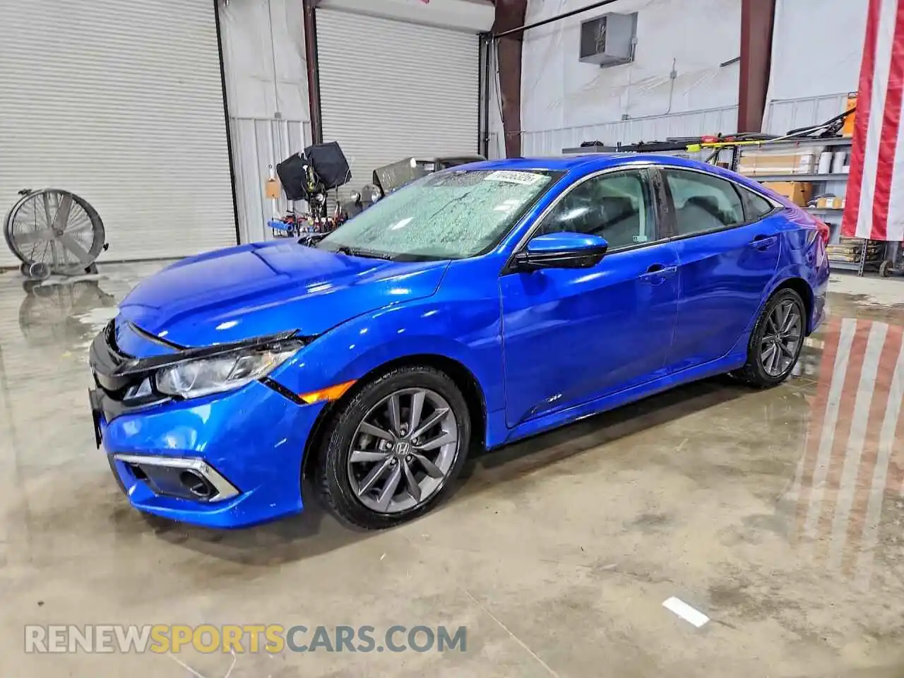 1 Фотография поврежденного автомобиля 19XFC1F39ME209954 HONDA CIVIC 2021