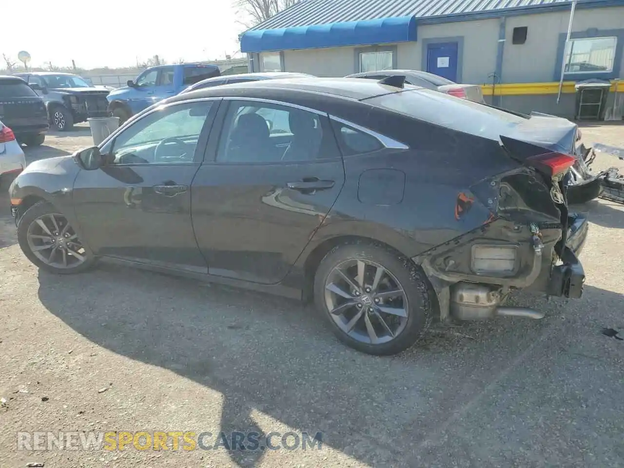 2 Photograph of a damaged car 19XFC1F3XME008306 HONDA CIVIC 2021