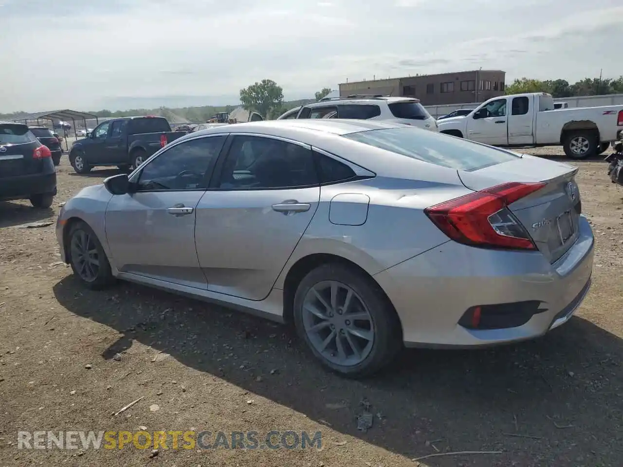2 Photograph of a damaged car 19XFC1F3XME013604 HONDA CIVIC 2021