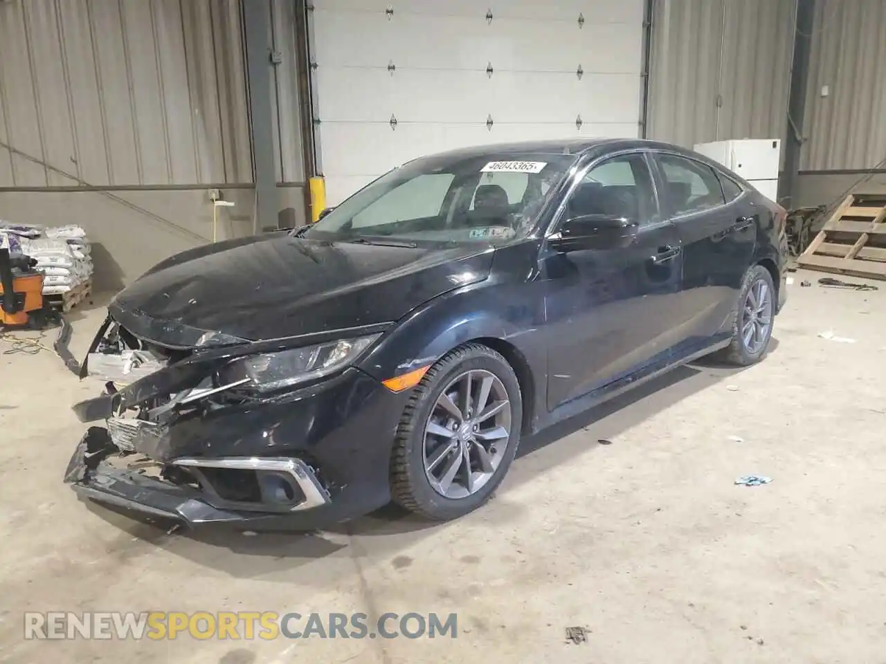 1 Photograph of a damaged car 19XFC1F3XME207601 HONDA CIVIC 2021