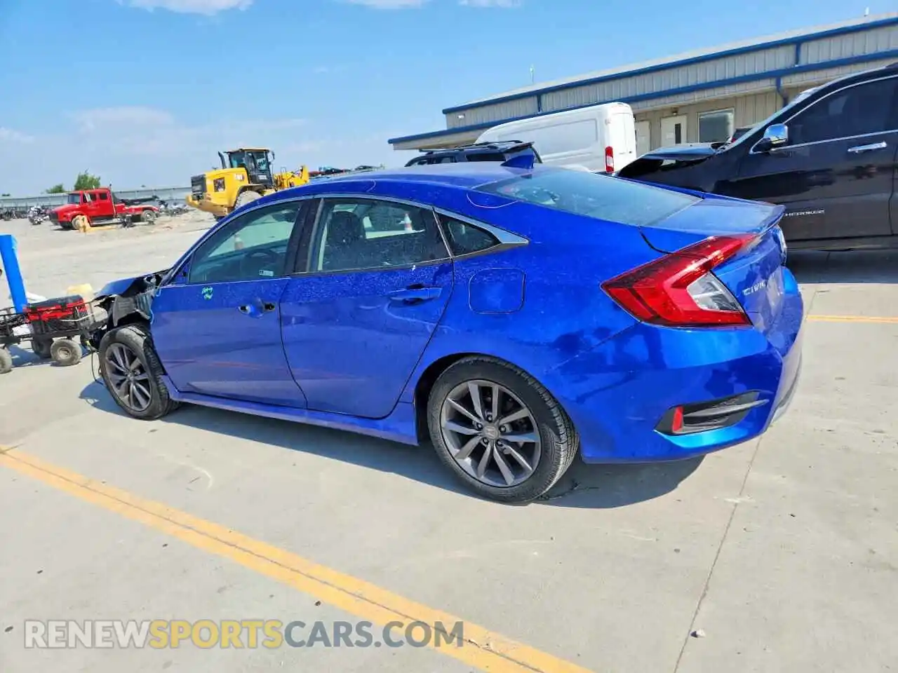 2 Photograph of a damaged car 19XFC1F70ME001299 HONDA CIVIC 2021