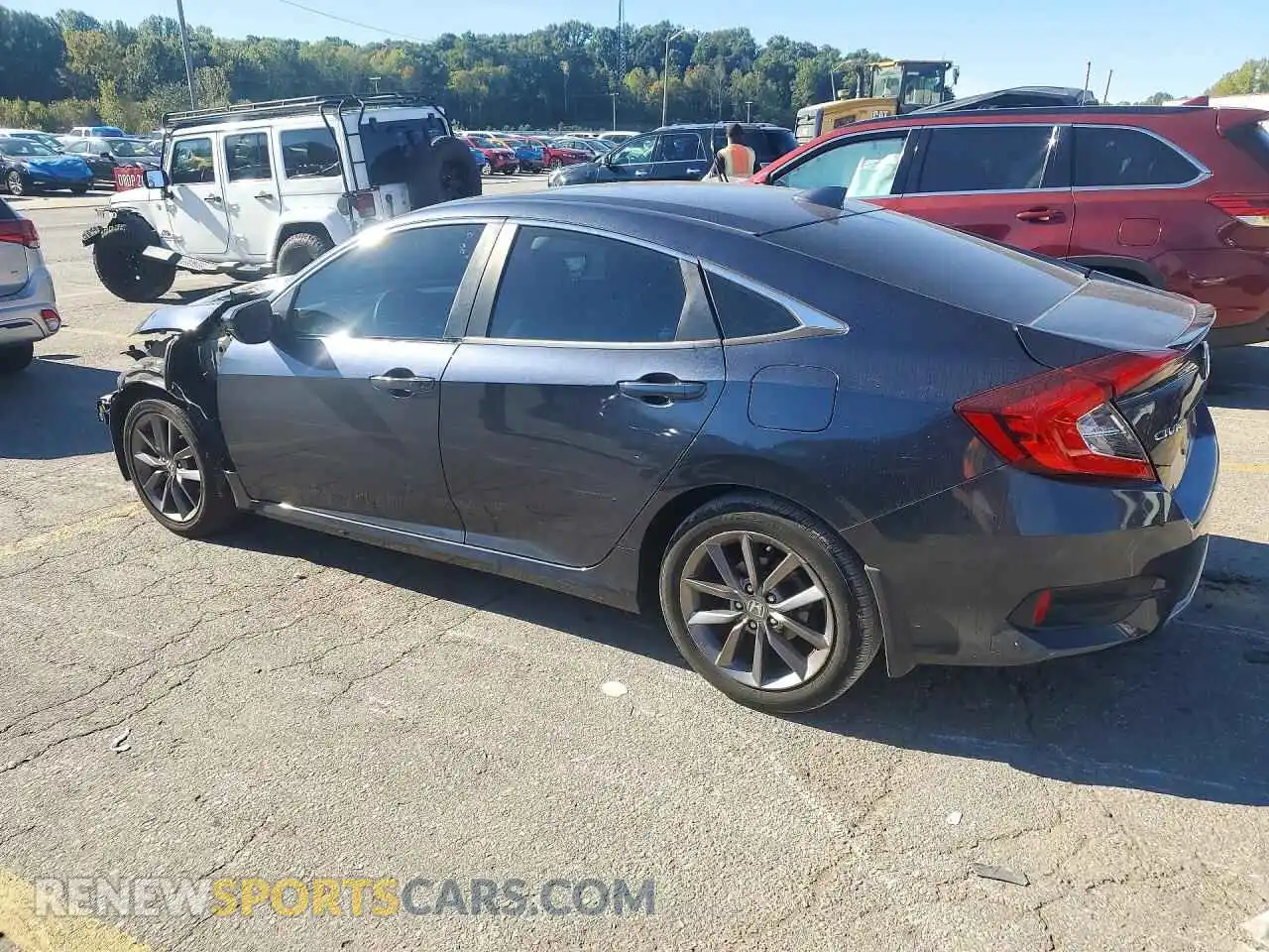 2 Photograph of a damaged car 19XFC1F70ME005028 HONDA CIVIC 2021