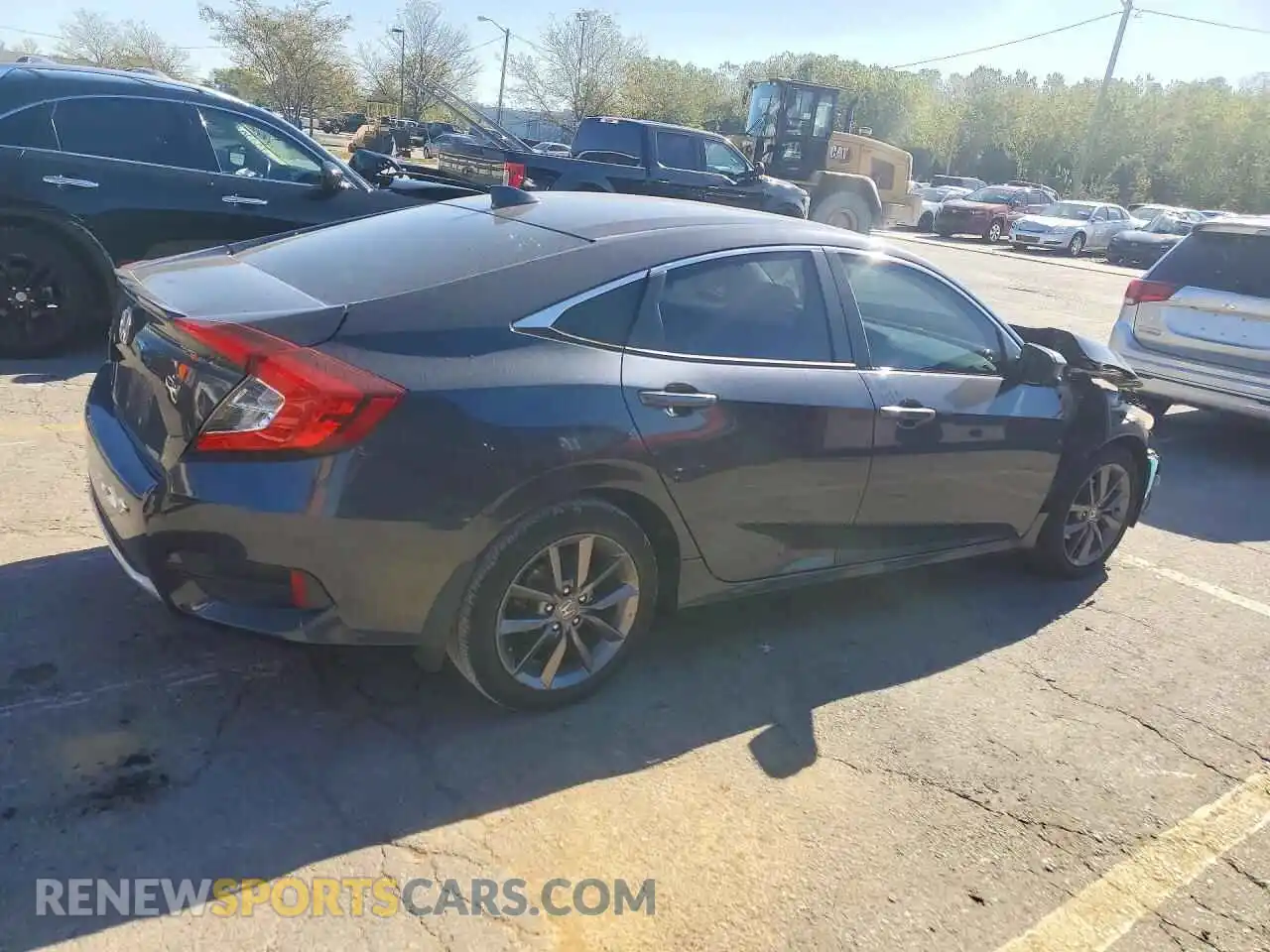 3 Photograph of a damaged car 19XFC1F70ME005028 HONDA CIVIC 2021