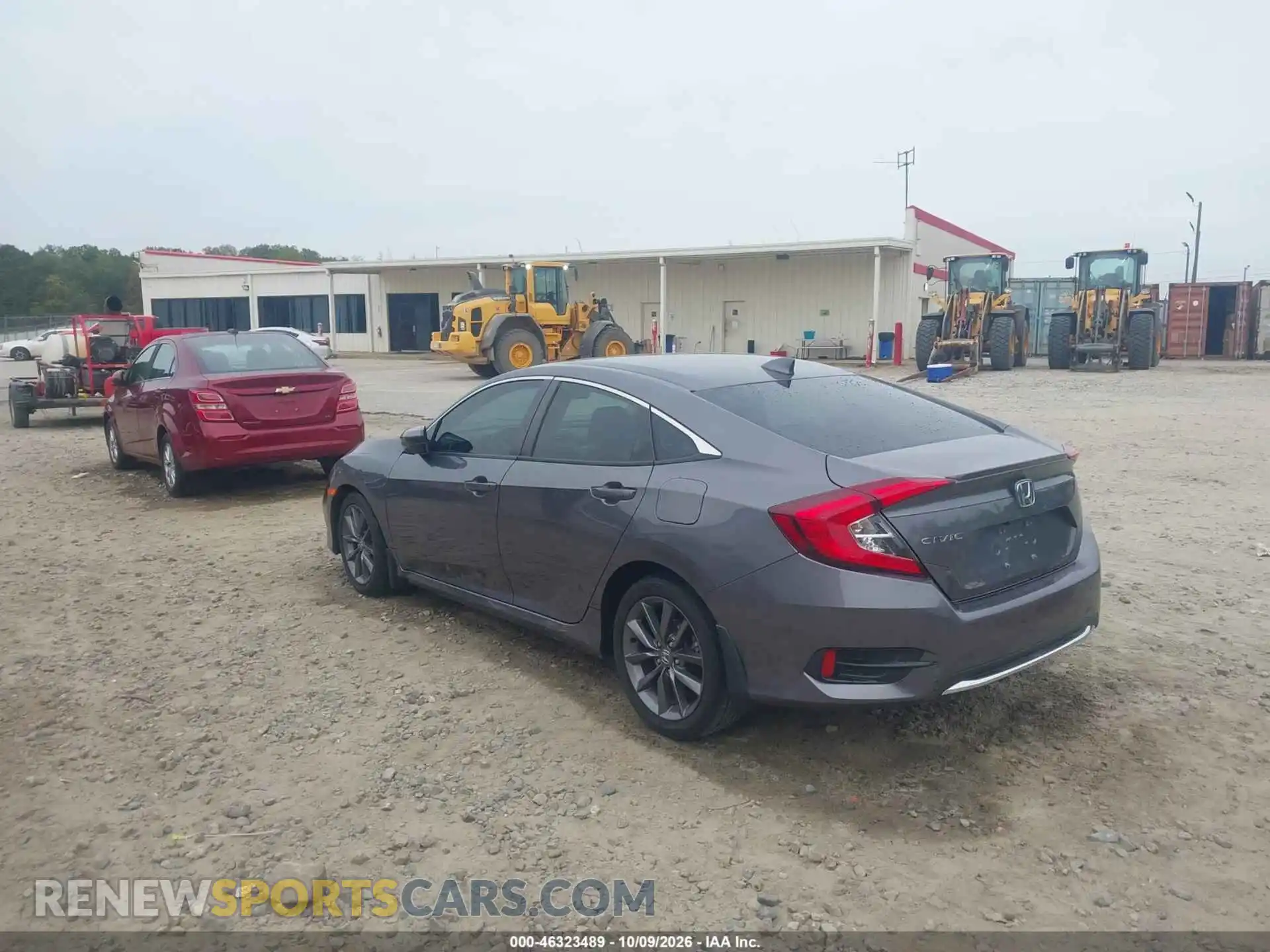 3 Фотография поврежденного автомобиля 19XFC1F70ME007409 HONDA CIVIC 2021
