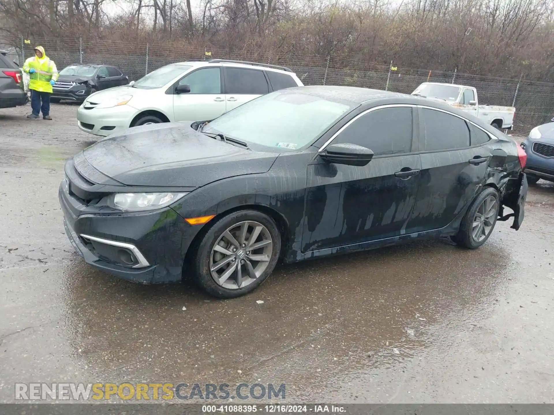 2 Photograph of a damaged car 19XFC1F70ME209909 HONDA CIVIC 2021