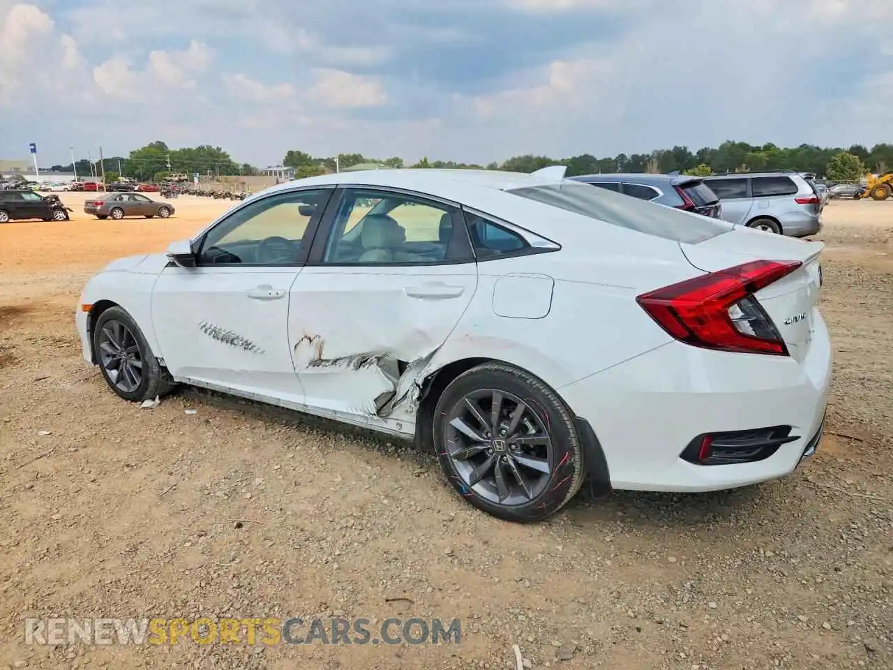 2 Фотография поврежденного автомобиля 19XFC1F71ME004034 HONDA CIVIC 2021