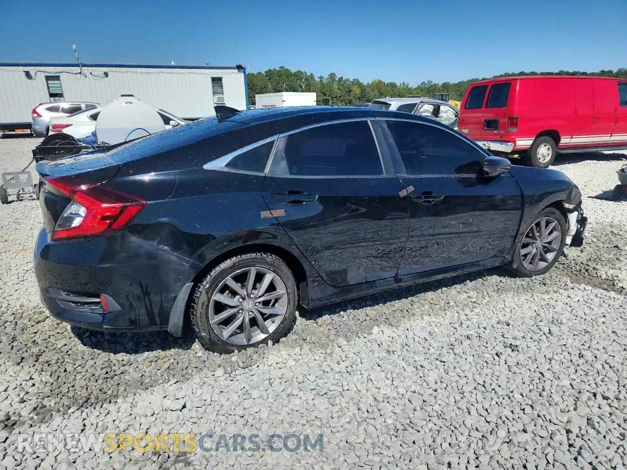 3 Photograph of a damaged car 19XFC1F72ME013471 HONDA CIVIC 2021