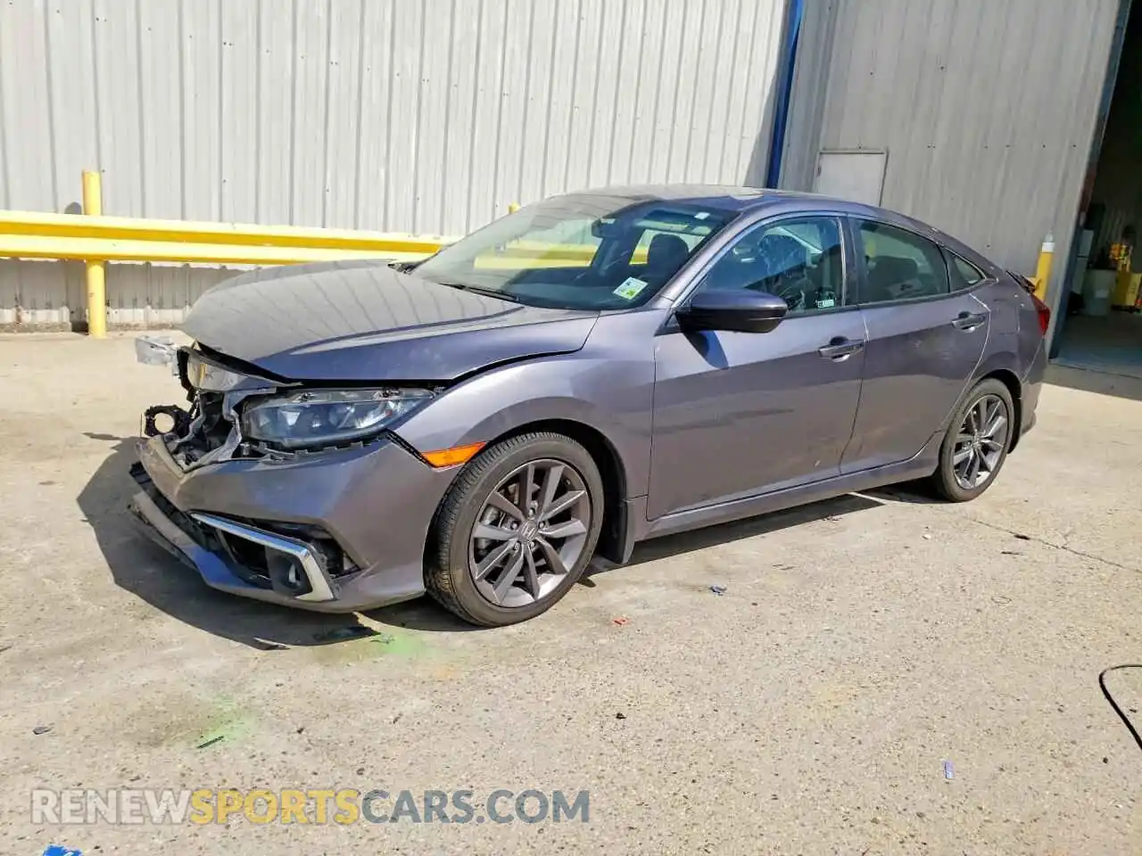 1 Photograph of a damaged car 19XFC1F73ME009462 HONDA CIVIC 2021