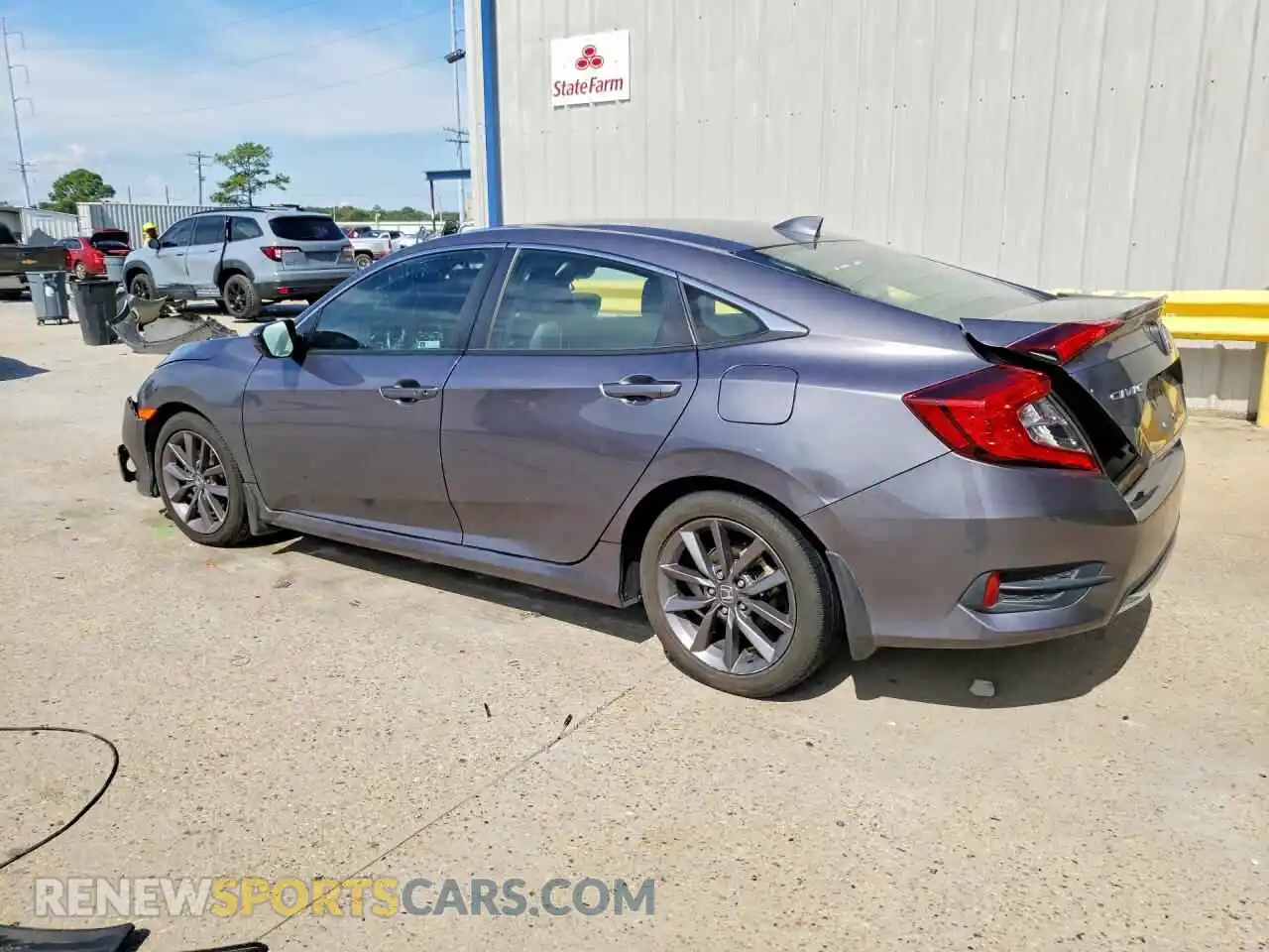 2 Photograph of a damaged car 19XFC1F73ME009462 HONDA CIVIC 2021