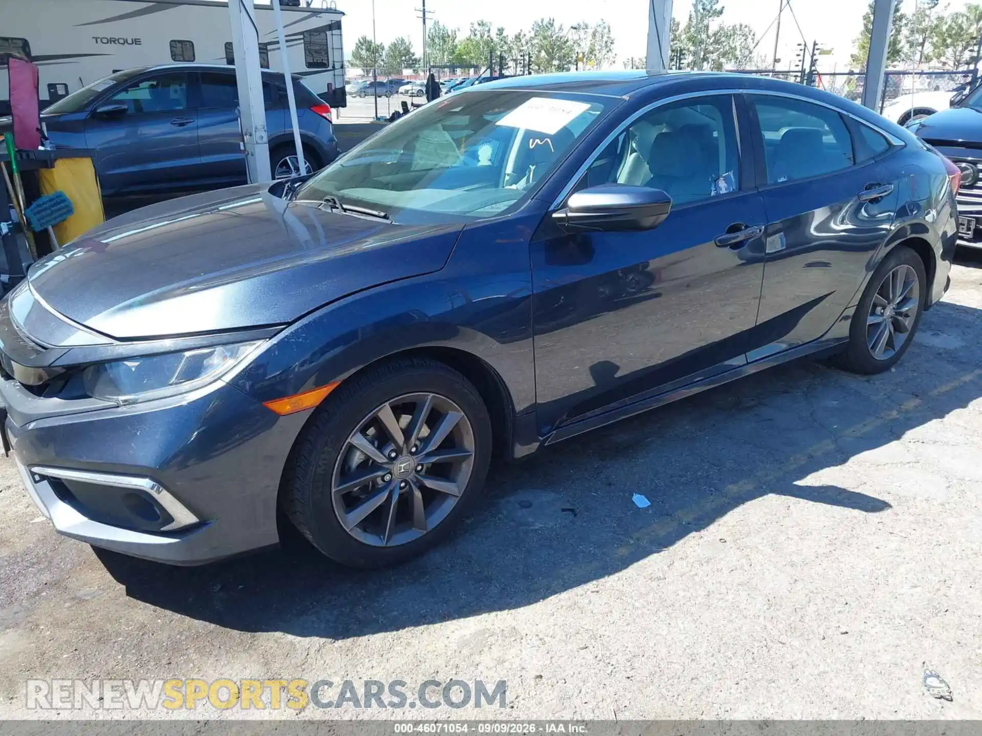 2 Photograph of a damaged car 19XFC1F73ME200962 HONDA CIVIC 2021