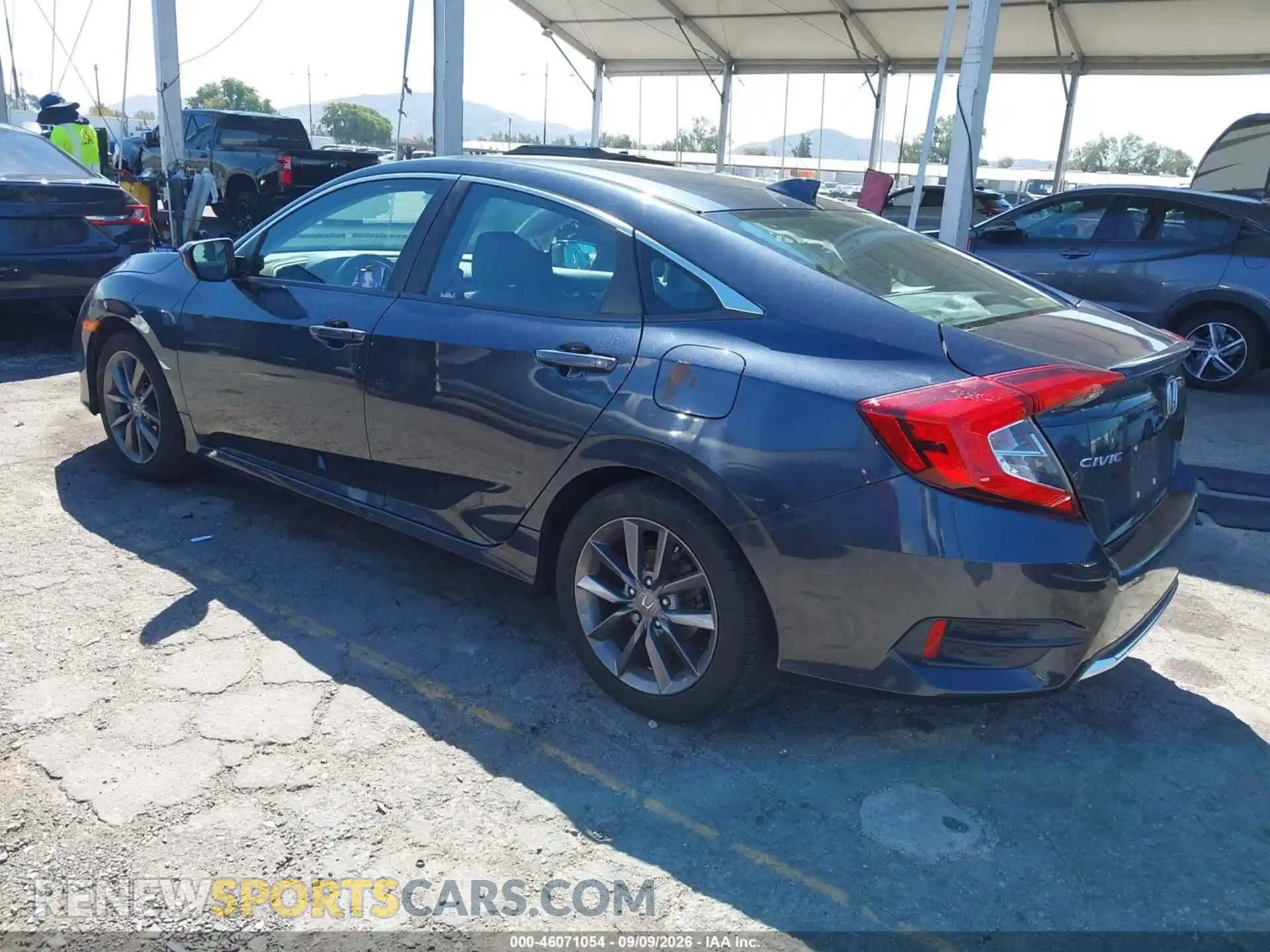 3 Photograph of a damaged car 19XFC1F73ME200962 HONDA CIVIC 2021
