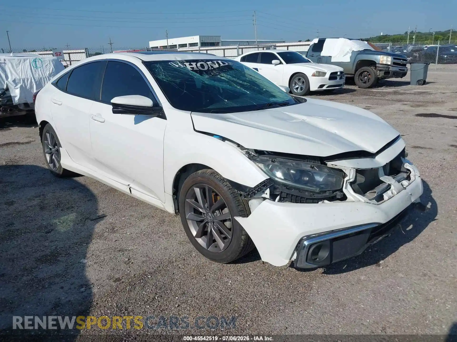 1 fotografías del automóvil dañado 19XFC1F74ME004013 HONDA CIVIC 2021