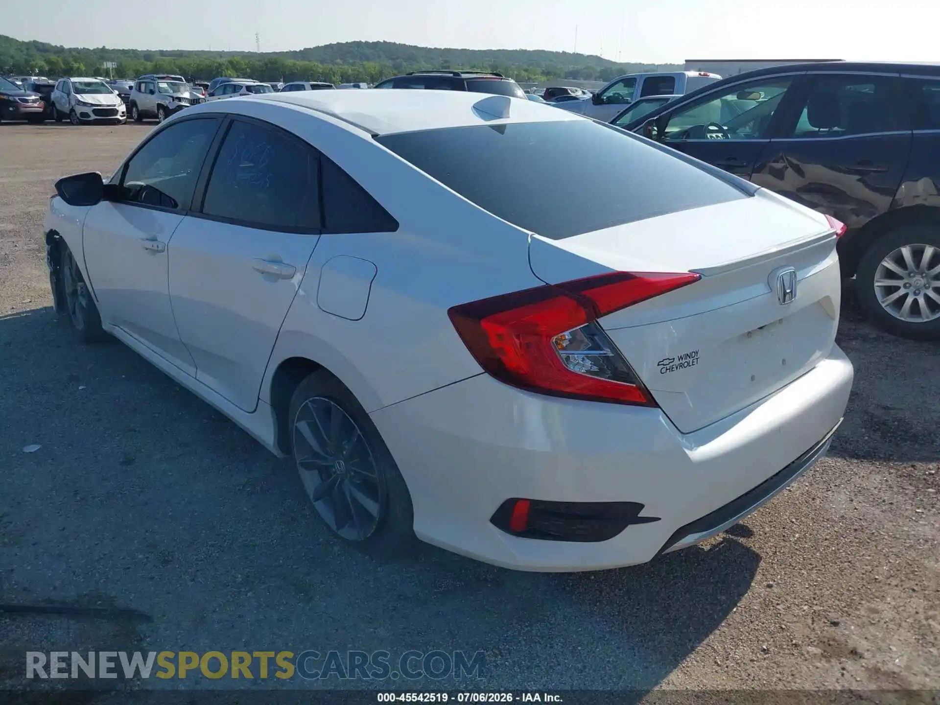 3 fotografías del automóvil dañado 19XFC1F74ME004013 HONDA CIVIC 2021