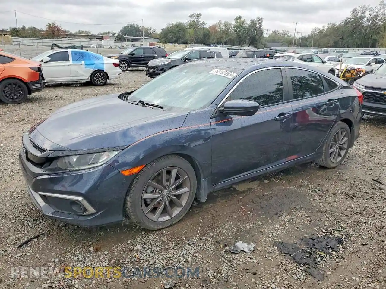 1 Фотография поврежденного автомобиля 19XFC1F75ME004134 HONDA CIVIC 2021