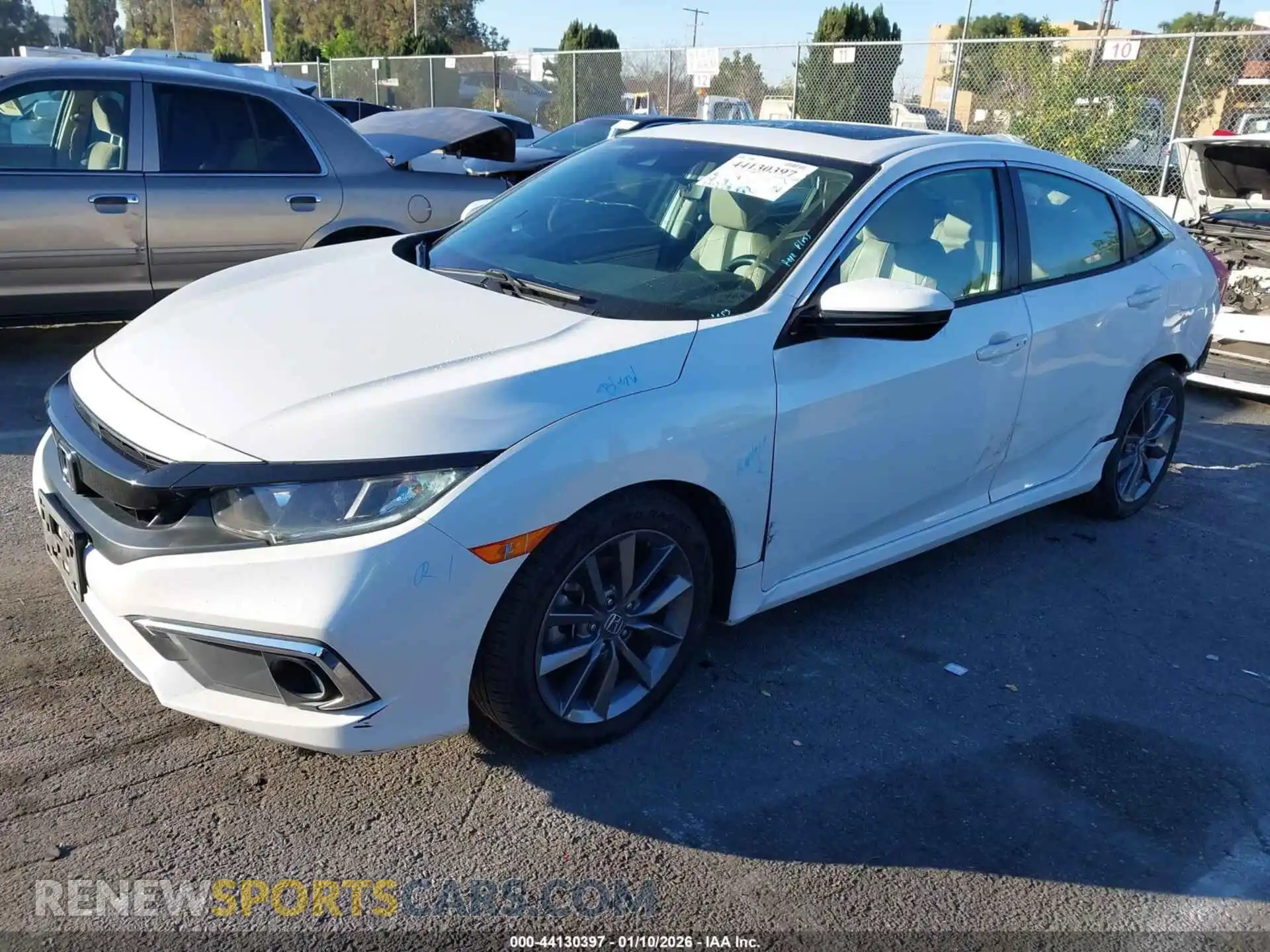 2 Photograph of a damaged car 19XFC1F75ME200199 HONDA CIVIC 2021