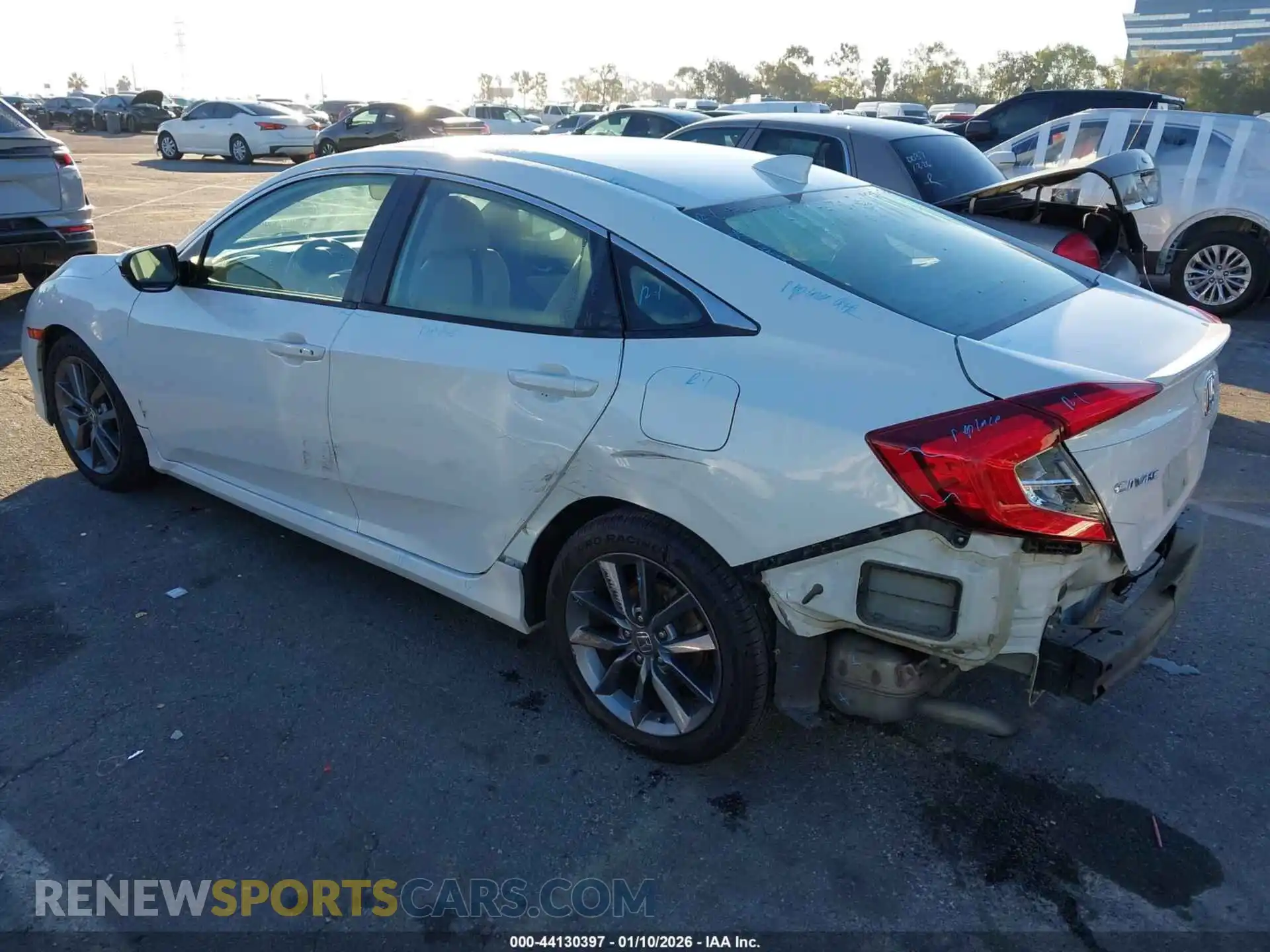 3 Photograph of a damaged car 19XFC1F75ME200199 HONDA CIVIC 2021