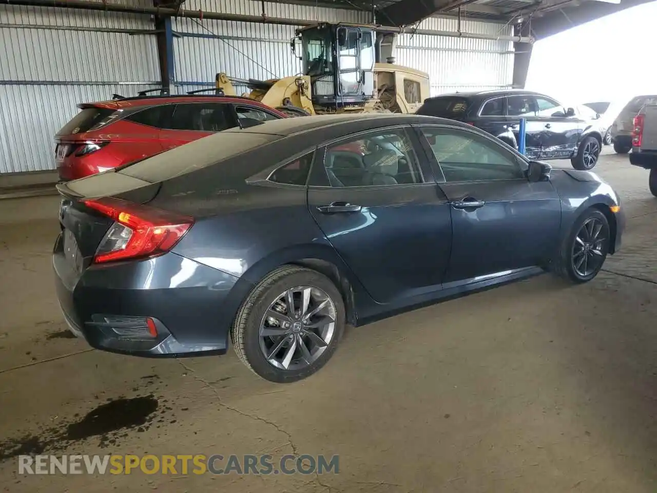 3 Photograph of a damaged car 19XFC1F75ME208156 HONDA CIVIC 2021