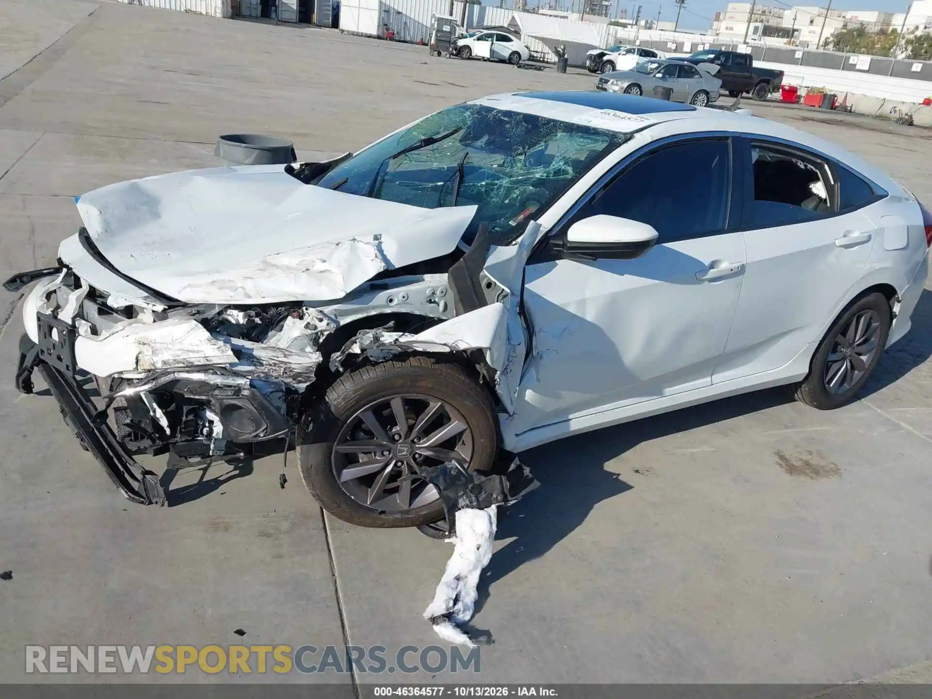 2 Photograph of a damaged car 19XFC1F75ME209310 HONDA CIVIC 2021