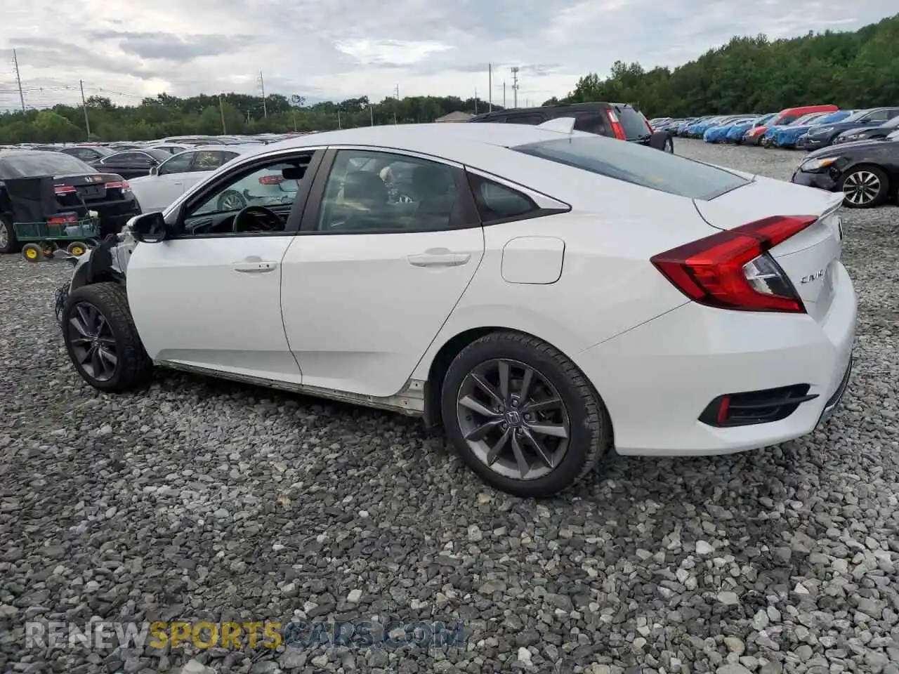 2 Photograph of a damaged car 19XFC1F76ME004031 HONDA CIVIC 2021