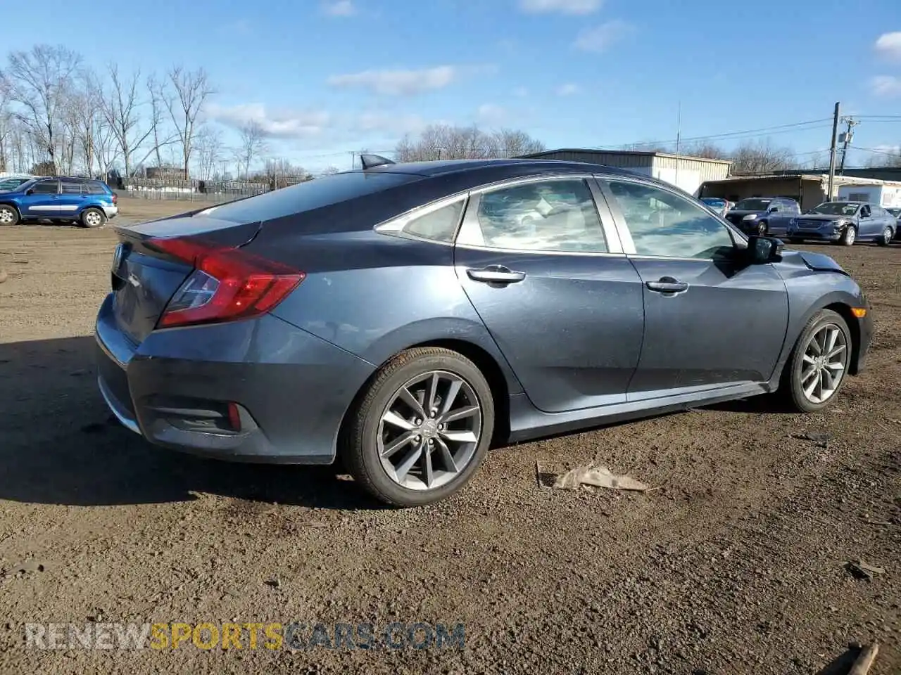 3 Photograph of a damaged car 19XFC1F76ME202334 HONDA CIVIC 2021