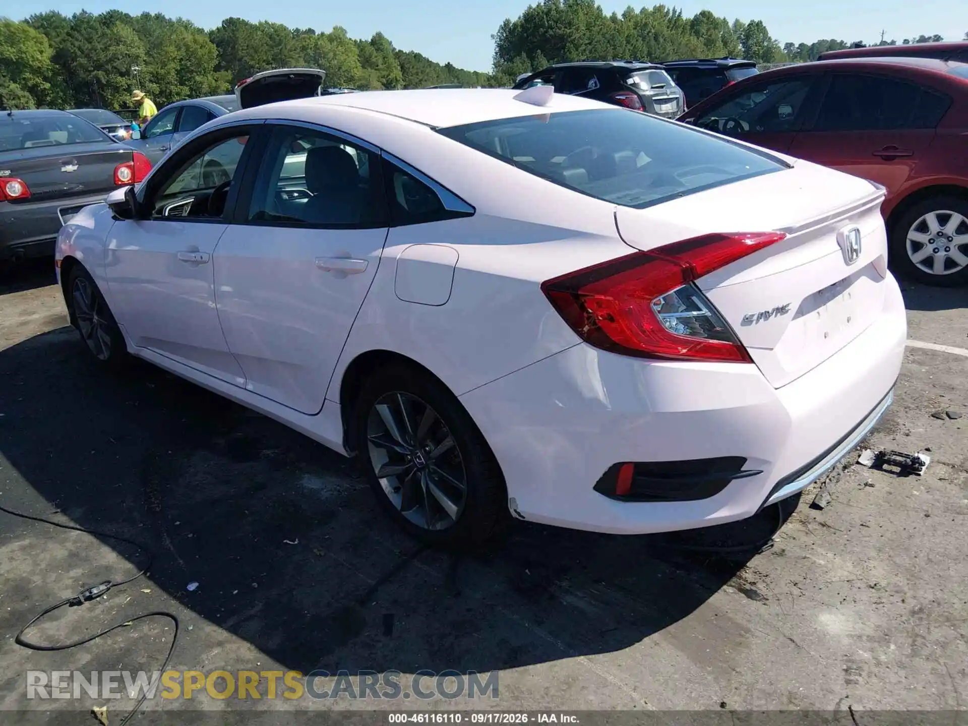 3 Photograph of a damaged car 19XFC1F76ME203189 HONDA CIVIC 2021