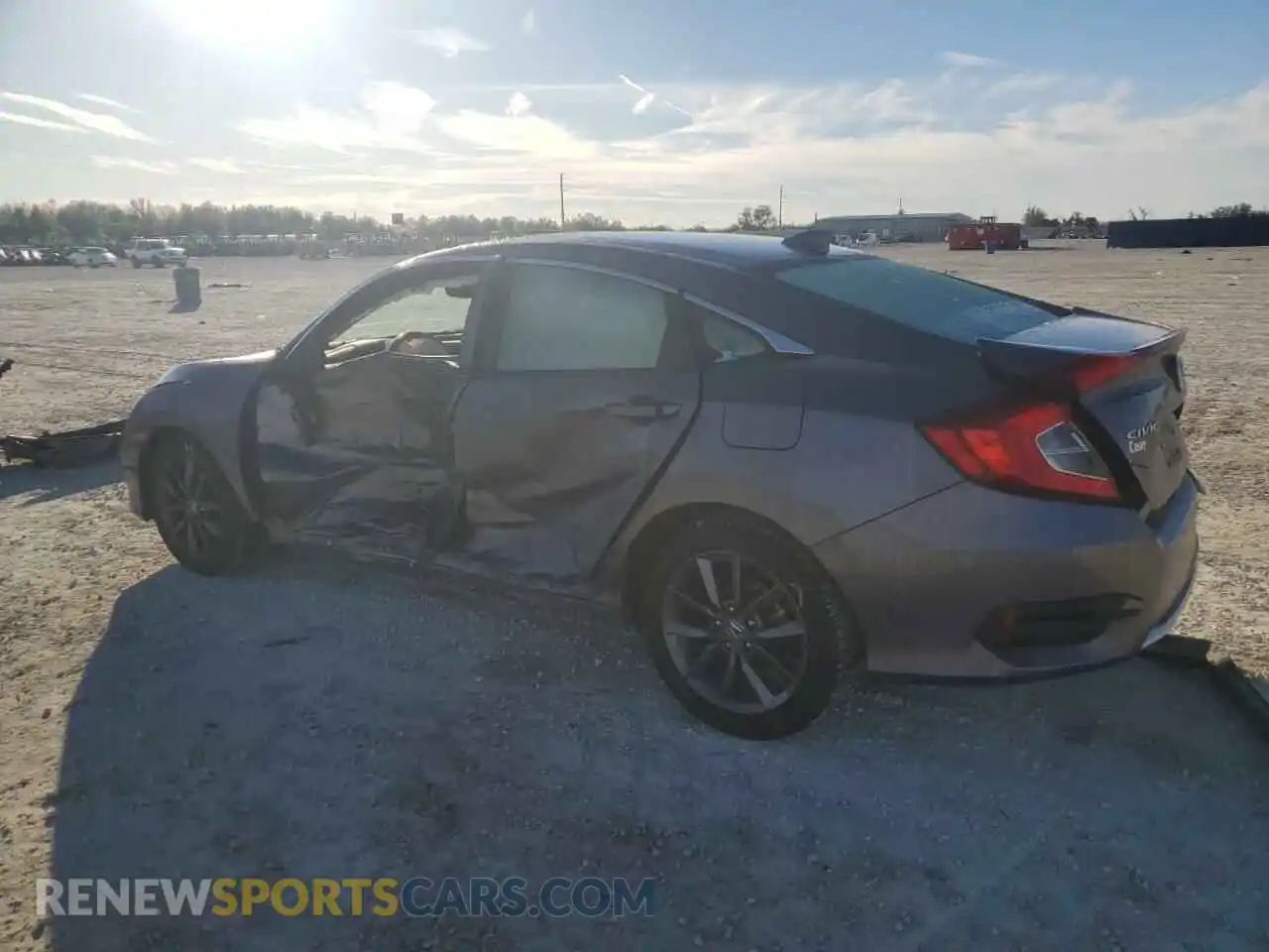 2 Photograph of a damaged car 19XFC1F78ME004323 HONDA CIVIC 2021
