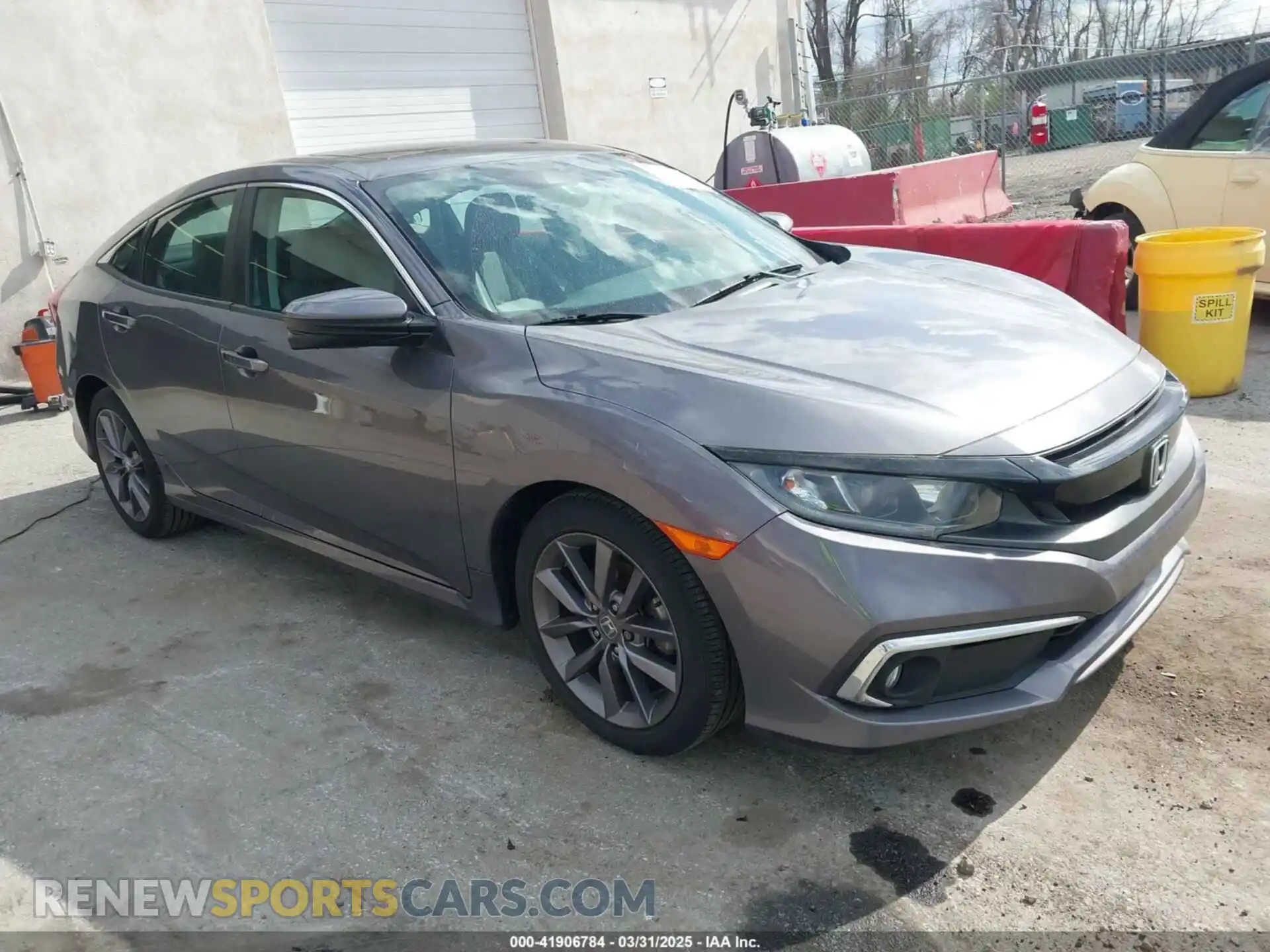 1 Photograph of a damaged car 19XFC1F78ME202383 HONDA CIVIC 2021