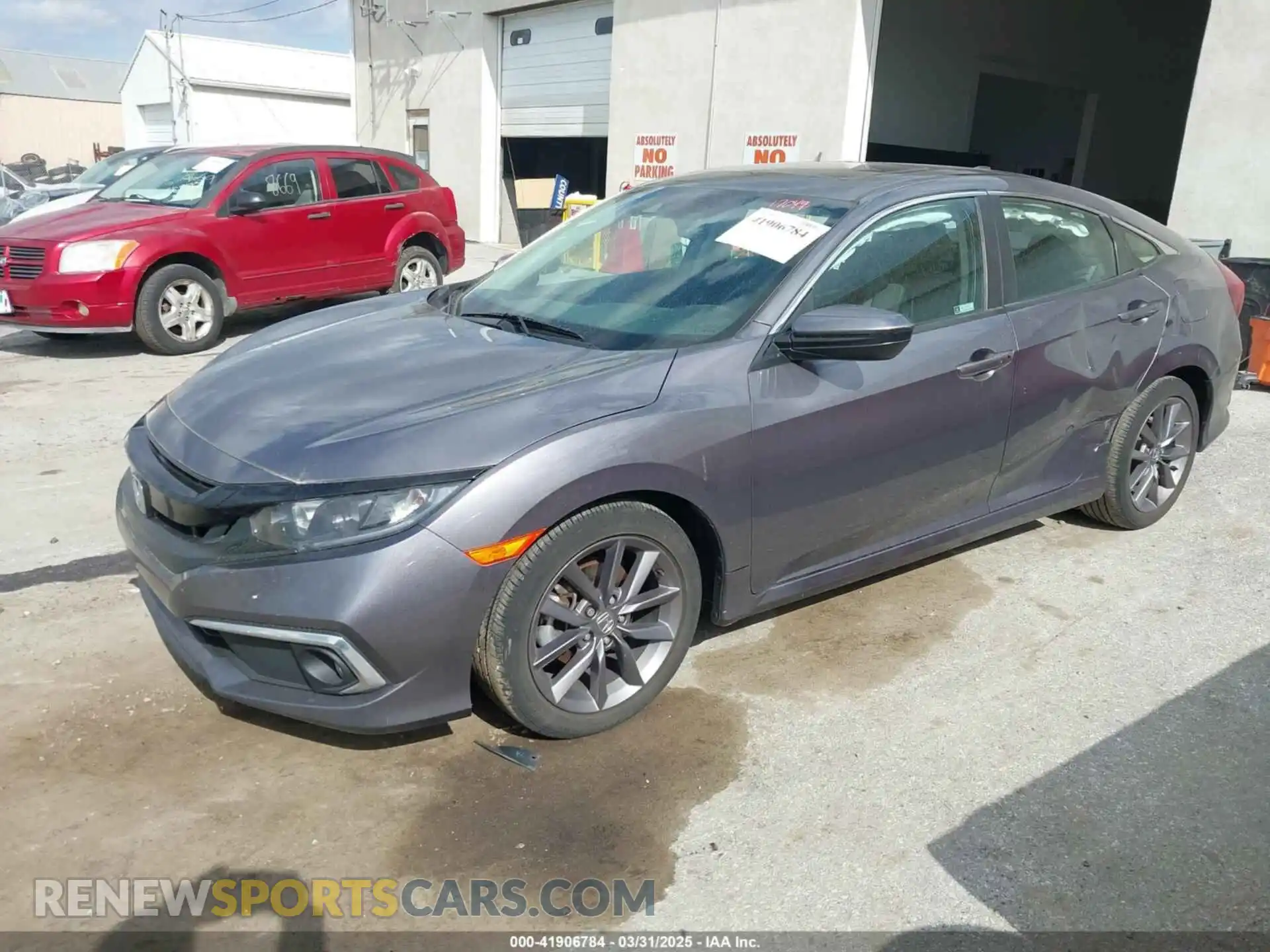 2 Photograph of a damaged car 19XFC1F78ME202383 HONDA CIVIC 2021