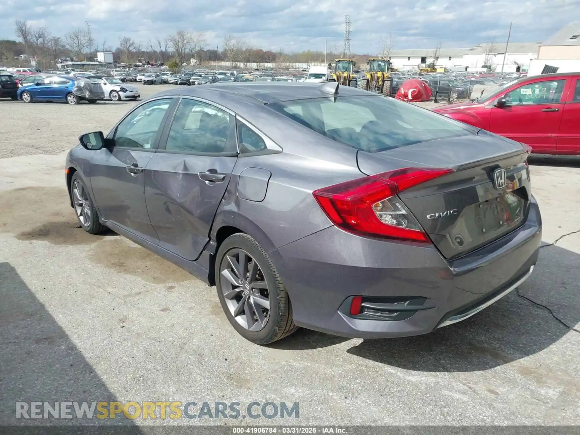 3 Photograph of a damaged car 19XFC1F78ME202383 HONDA CIVIC 2021