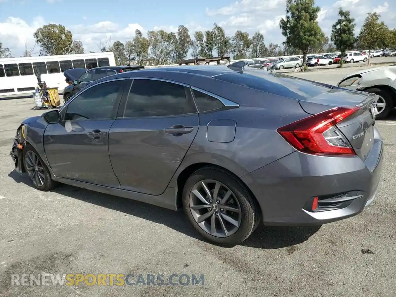 2 Photograph of a damaged car 19XFC1F78ME209804 HONDA CIVIC 2021