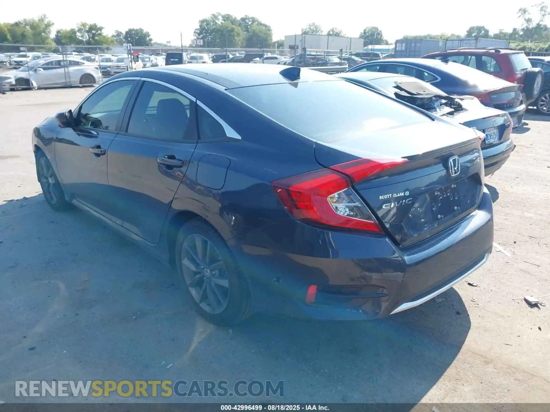3 Photograph of a damaged car 19XFC1F79ME013709 HONDA CIVIC 2021