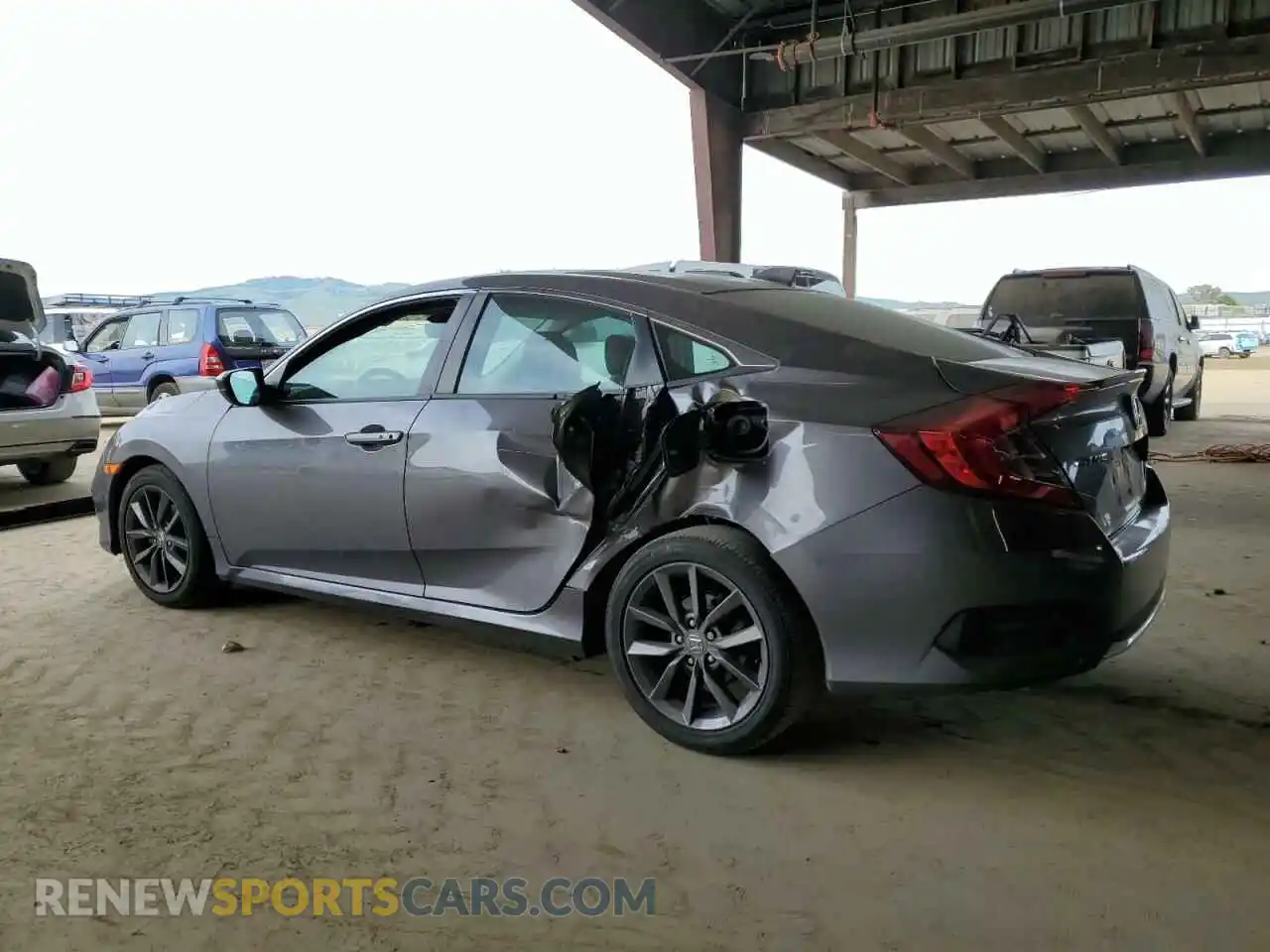 2 Photograph of a damaged car 19XFC1F79ME202781 HONDA CIVIC 2021