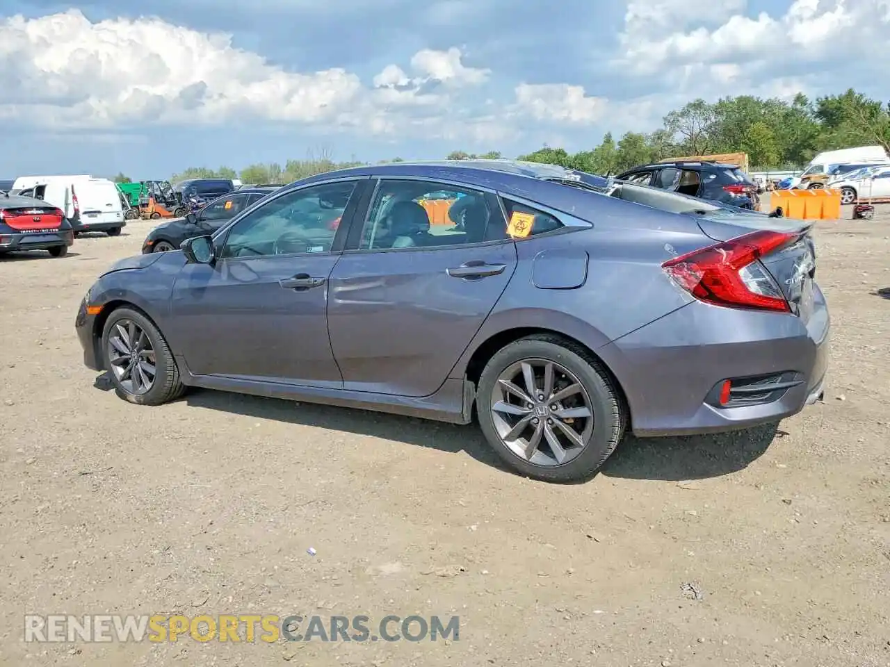 2 Photograph of a damaged car 19XFC1F7XME007417 HONDA CIVIC 2021