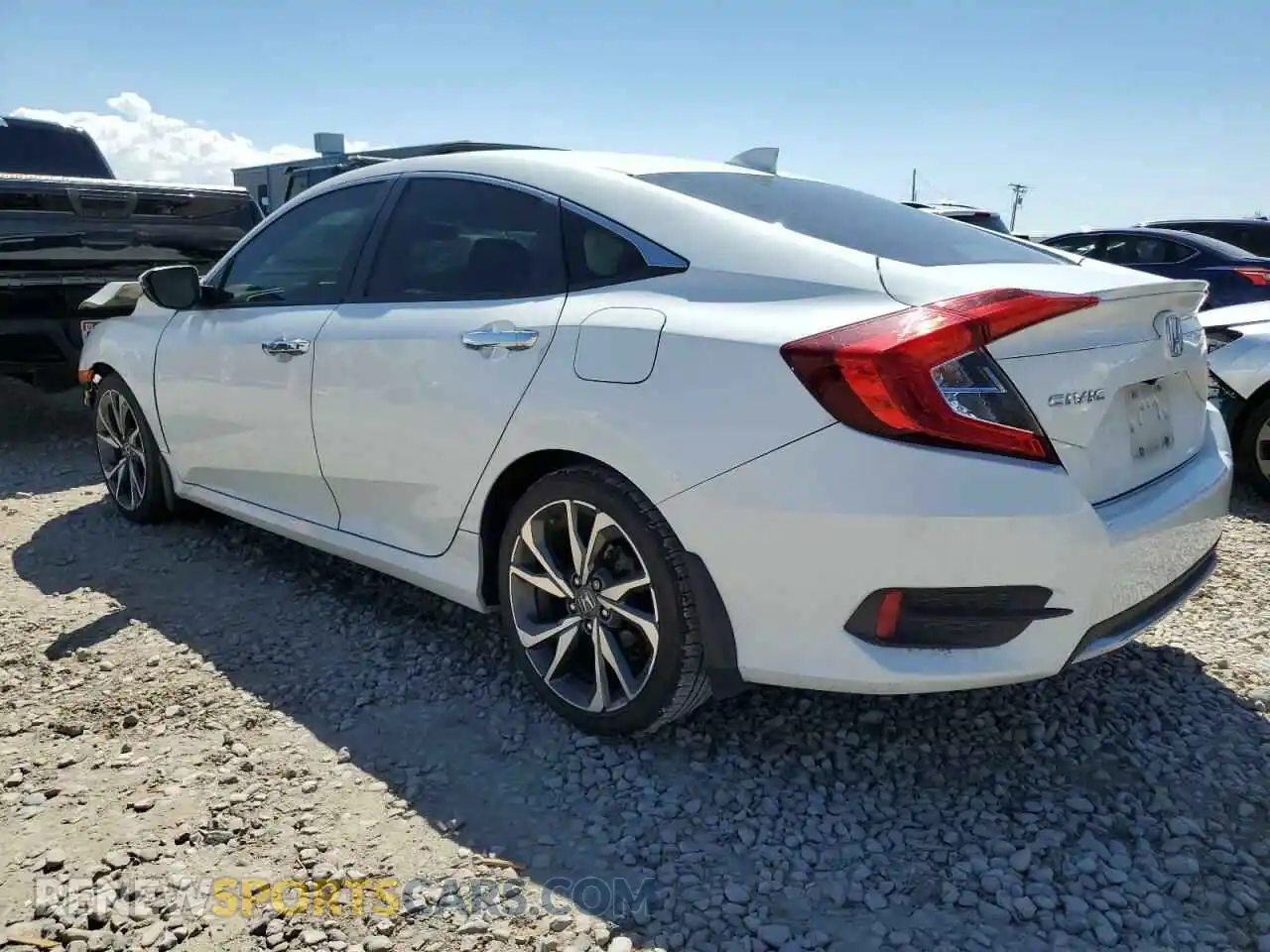 2 Photograph of a damaged car 19XFC1F92ME002035 HONDA CIVIC 2021